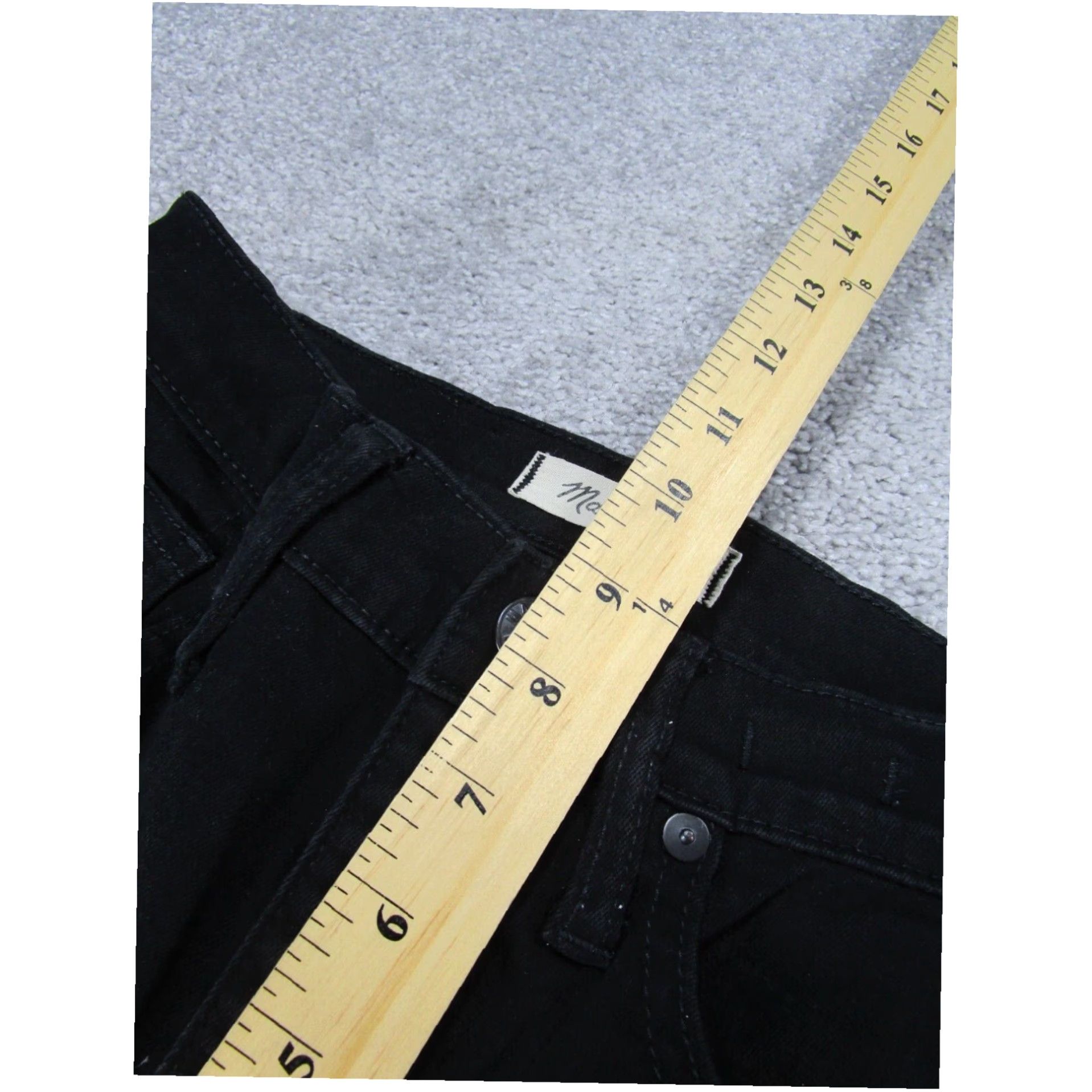 Madewell Madewell Womens Skinny Jeans Black Extra Large XL Size 42" / US 20 - 6 Thumbnail