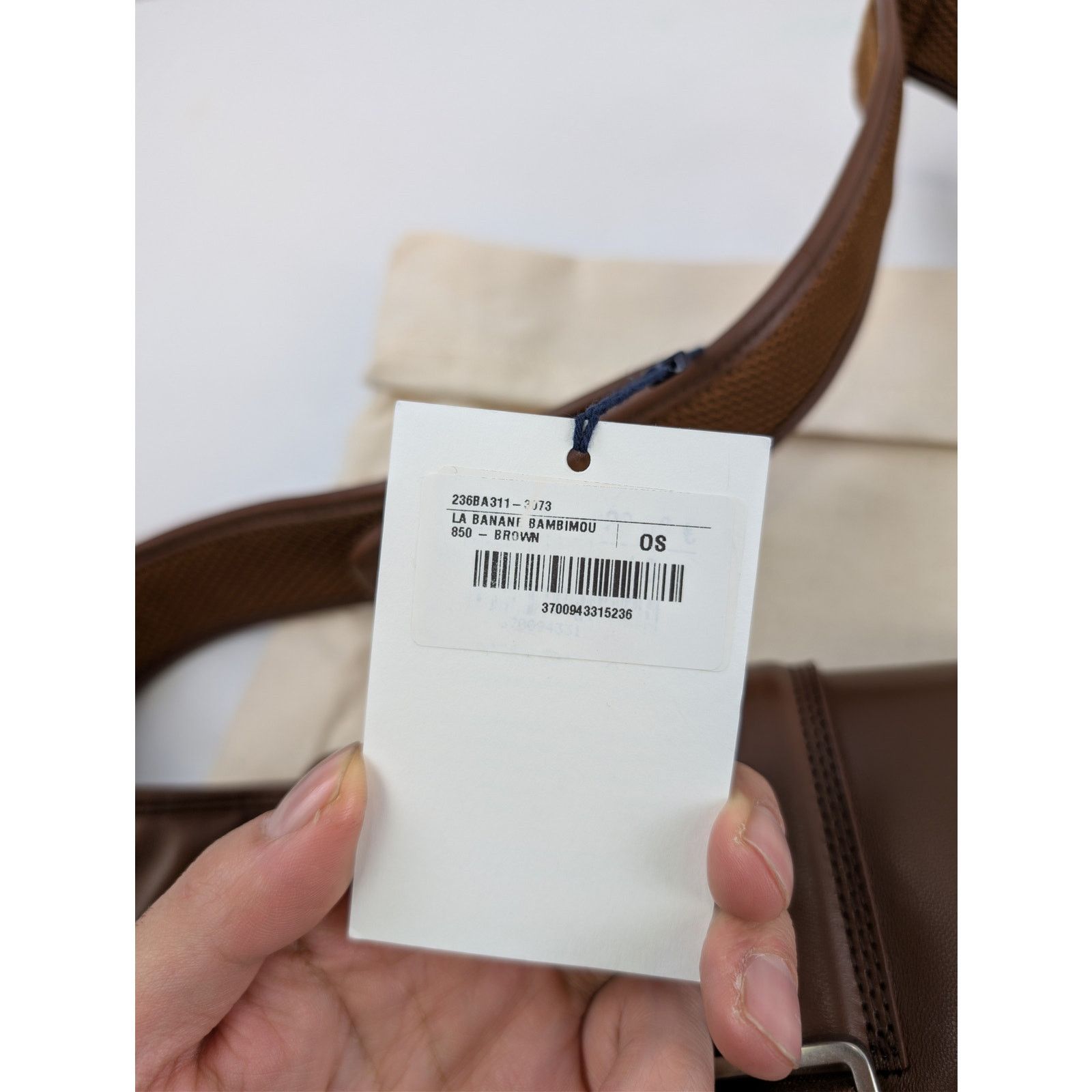 Jacquemus o1rshd1 Size: OS / La Banane Bambimou leather belt bag brown Size ONE SIZE - 18 Thumbnail