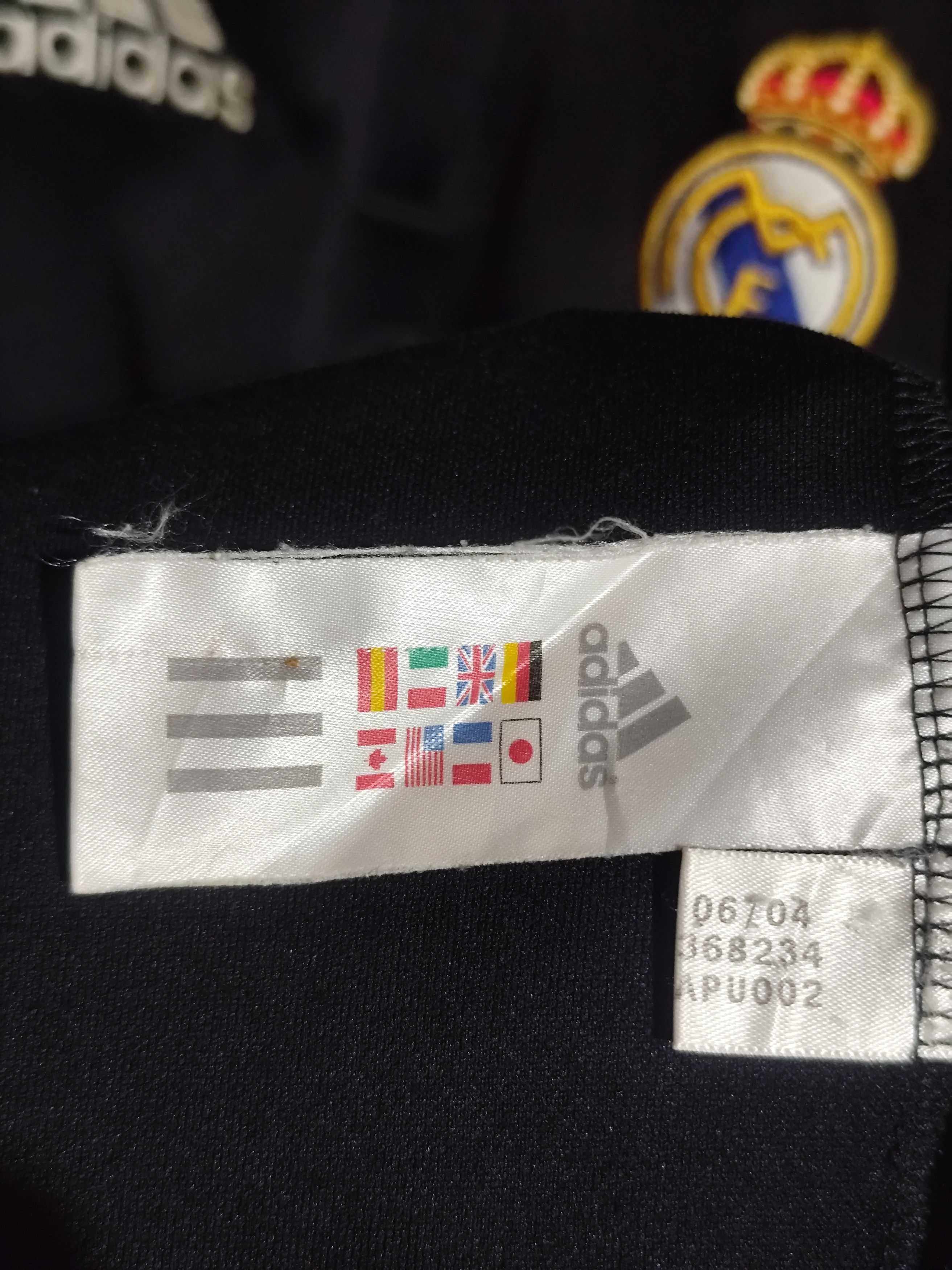 Adidas × Vintage Adidas x Real Madrid 2004 ⅓ Zipper Training Sweatshirthirt Size US L / EU 52-54 / 3 - 16 Thumbnail