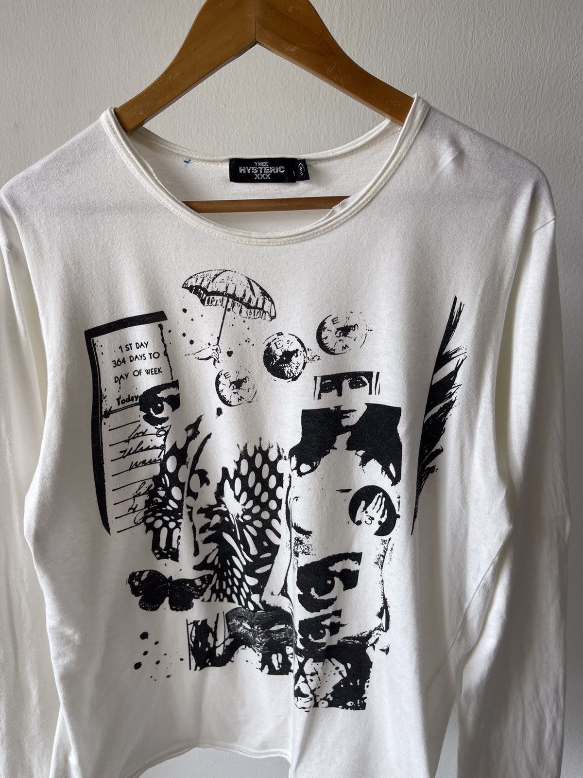Hysteric Glamour 90s Hysteric Glamour Punk Print Long Sleeve Size US M / EU 48-50 / 2 - 4 Thumbnail
