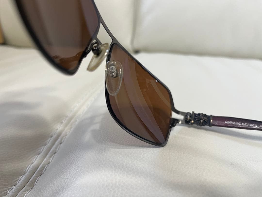 Chrome Hearts CHROME HEARTS Sunglassses Black Lens / Red Frame Size ONE SIZE - 4 Thumbnail