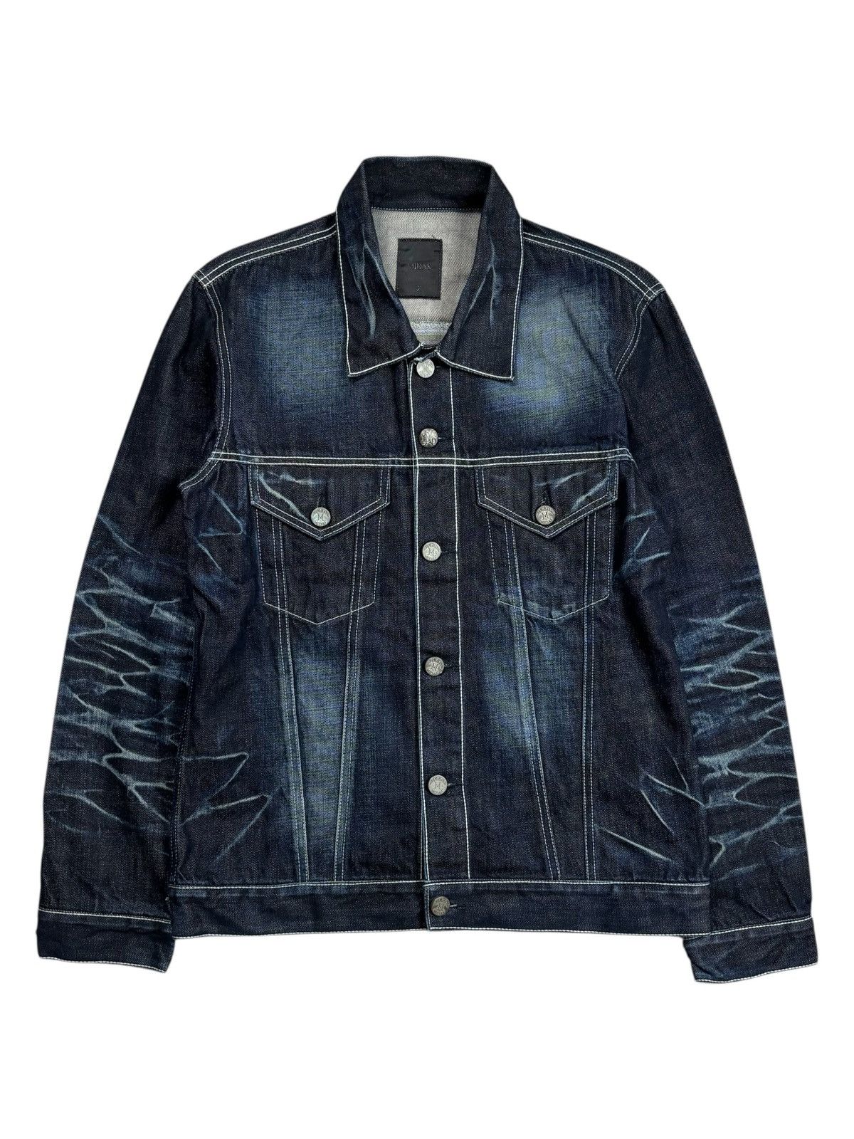Yasuyuki Ishii Archive Midas - Vkei Style Denim Jacket Size US M / EU 48-50 / 2 - 1 Thumbnail