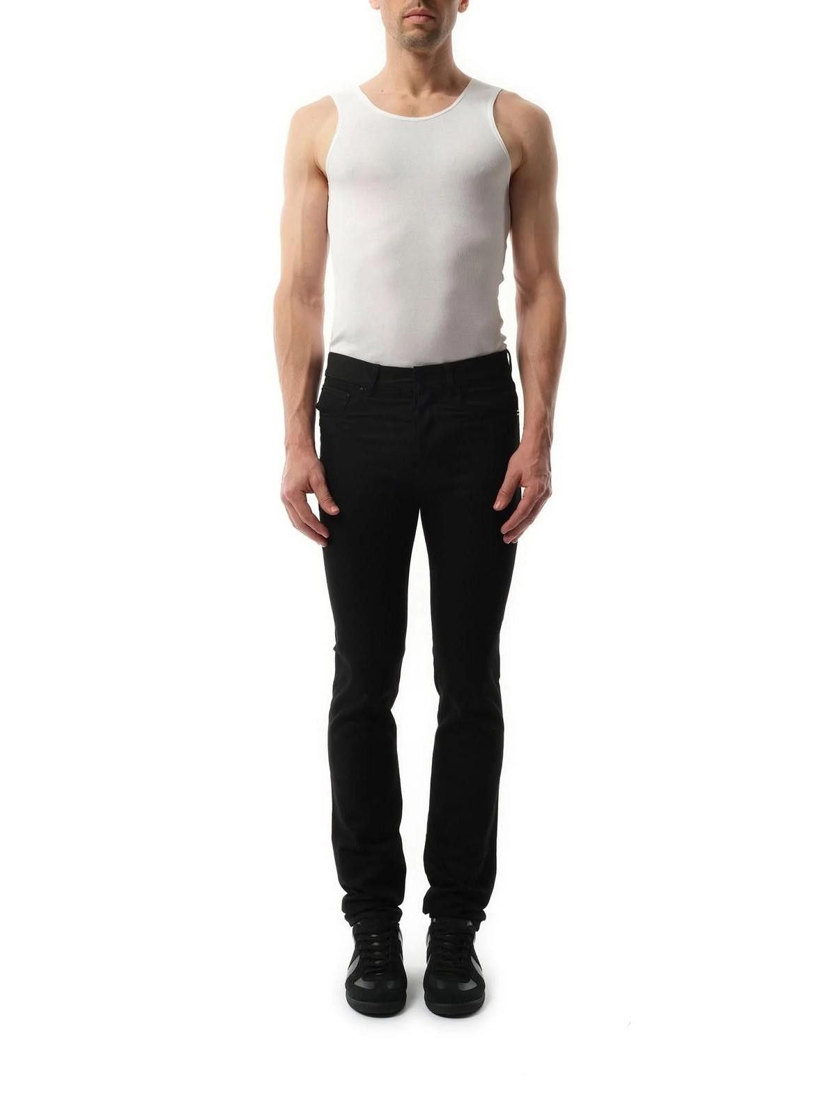 Givenchy new Givenchy mens denim jeans black embroidered red stars 28 Size US 28 / EU 44 - 3 Thumbnail
