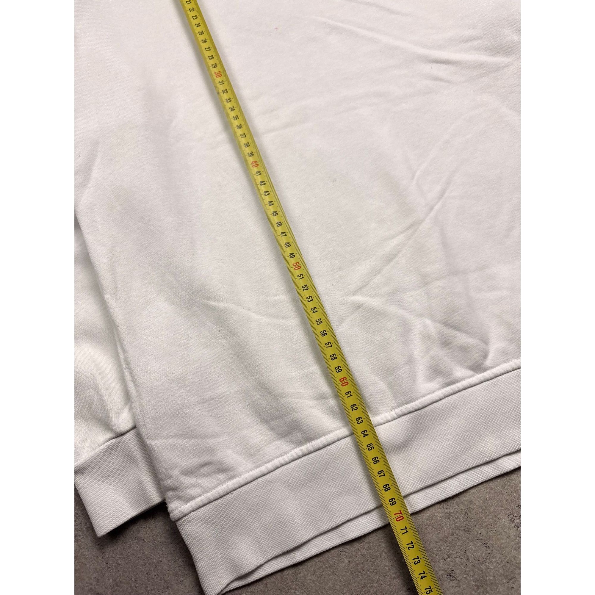 Lacoste Lacoste X Netflix Crocodile Cycling Sweatshirt White M Cotto Size US M / EU 48-50 / 2 - 8 Thumbnail