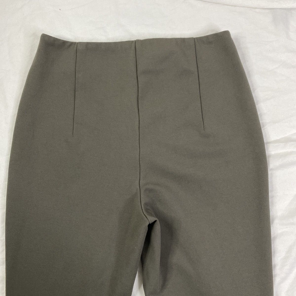 Zara Zara Pants Women's Olive Green Sz XS Career Casual EUC Size 25" / US 0 / IT 36 - 5 Thumbnail