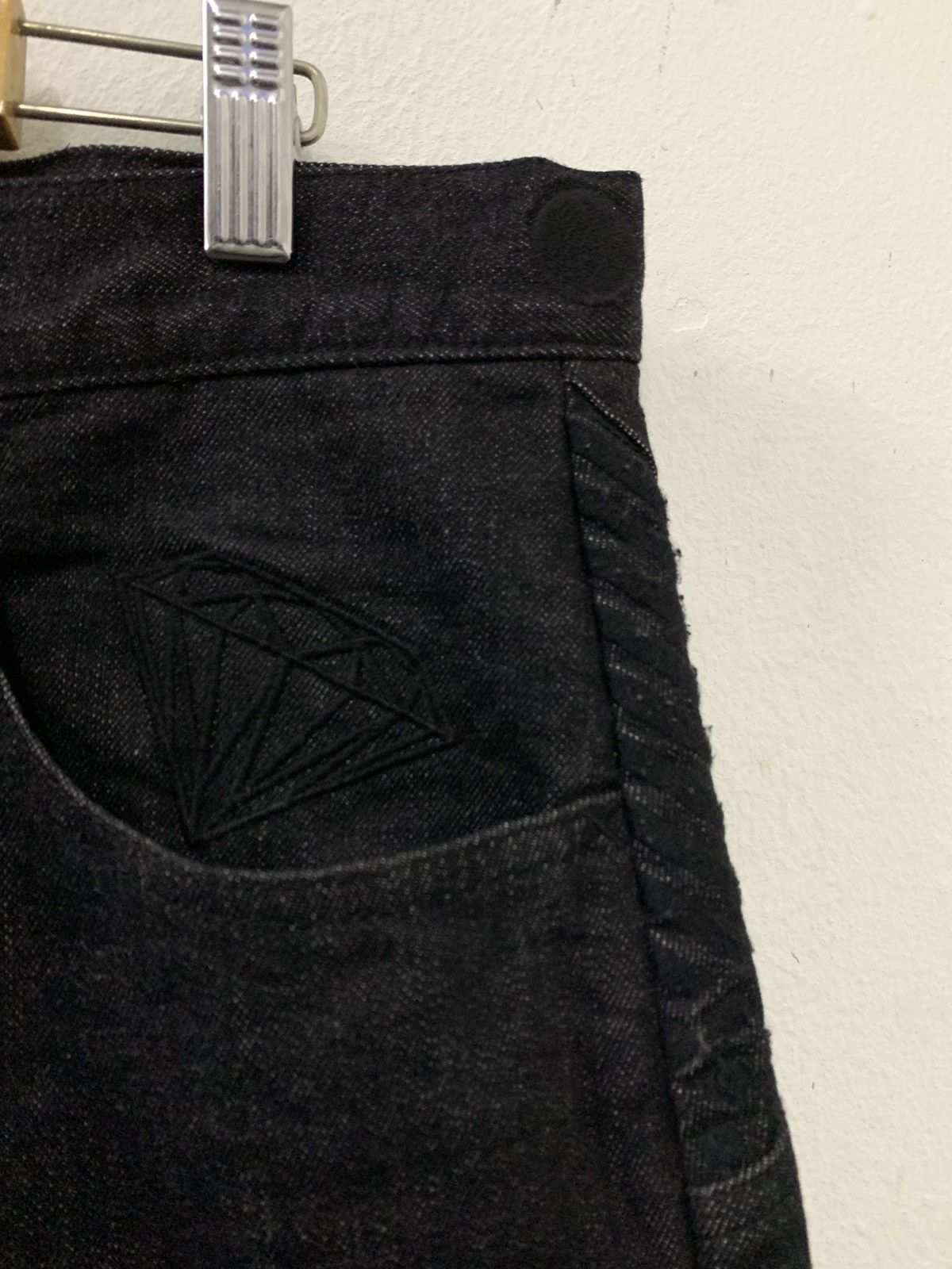 Japanese Brand Irie by Irielife denim Jorts 3 Quarter Black On Black Denim Size US 34 / EU 50 - 3 Thumbnail