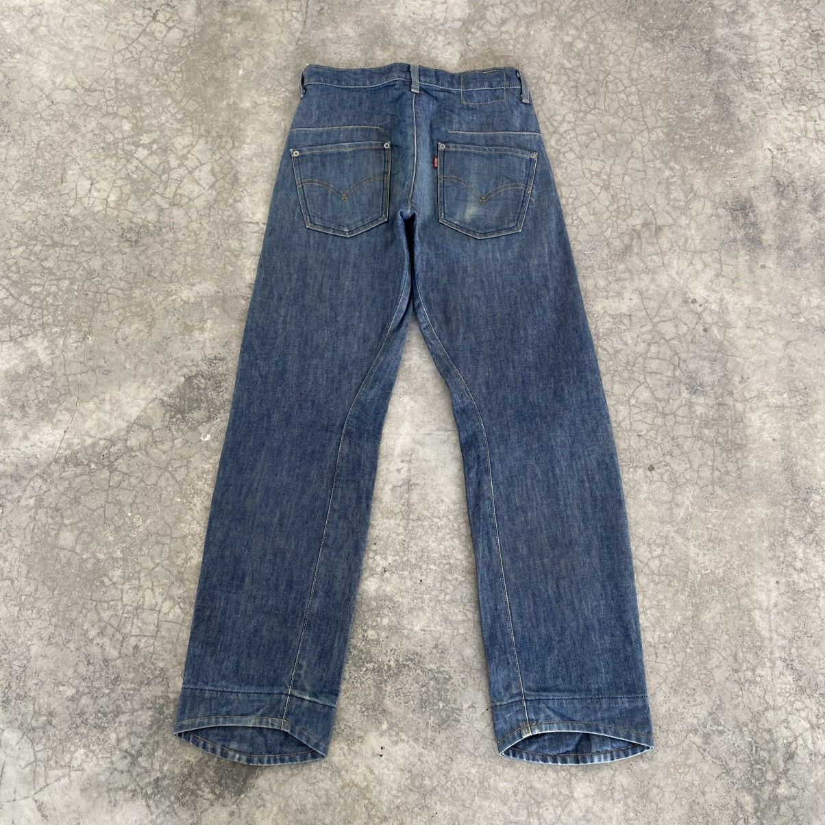 Levi's Vintage Levis Engineered Takuya Kimura Regular Denim Jeans Size US 30 / EU 46 - 7 Thumbnail