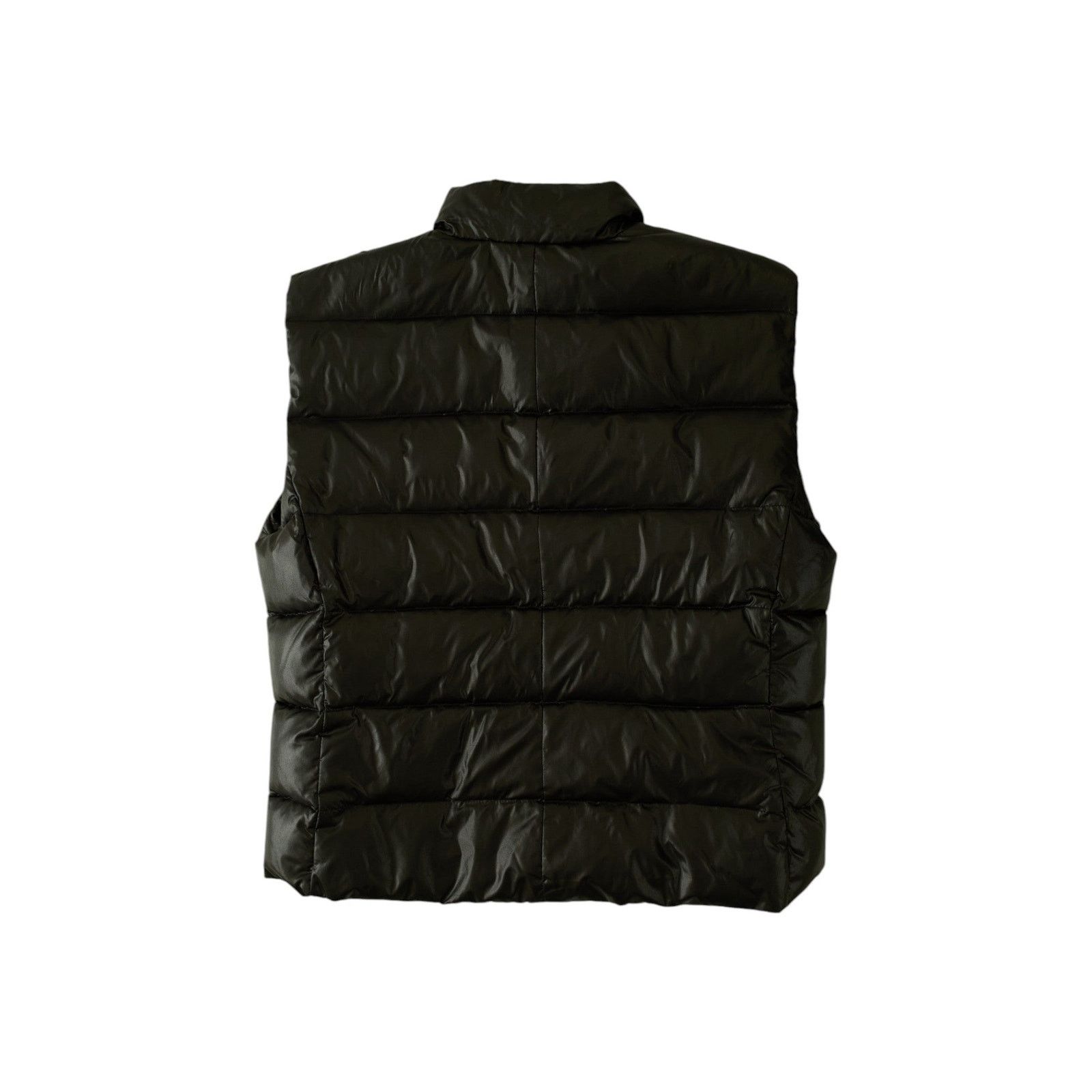 Moncler Black Down Vest Size L / US 10 / IT 46 - 2 Thumbnail