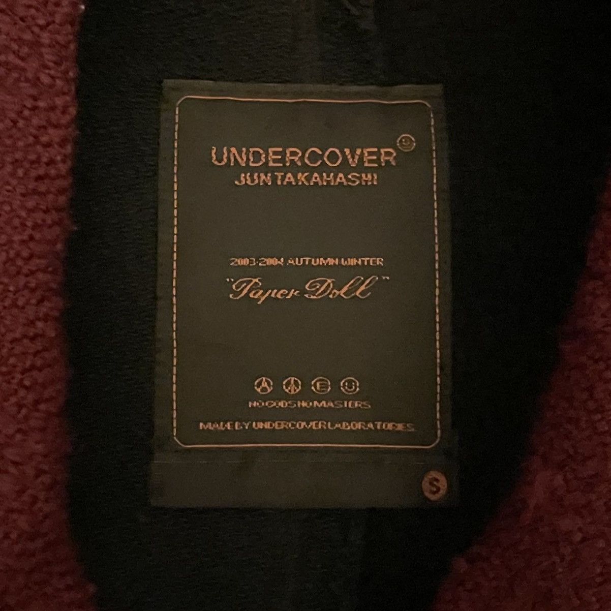 Undercover Undercover 03AW "Paper Doll" Hybrid Coat Size US S / EU 44-46 / 1 - 9 Thumbnail