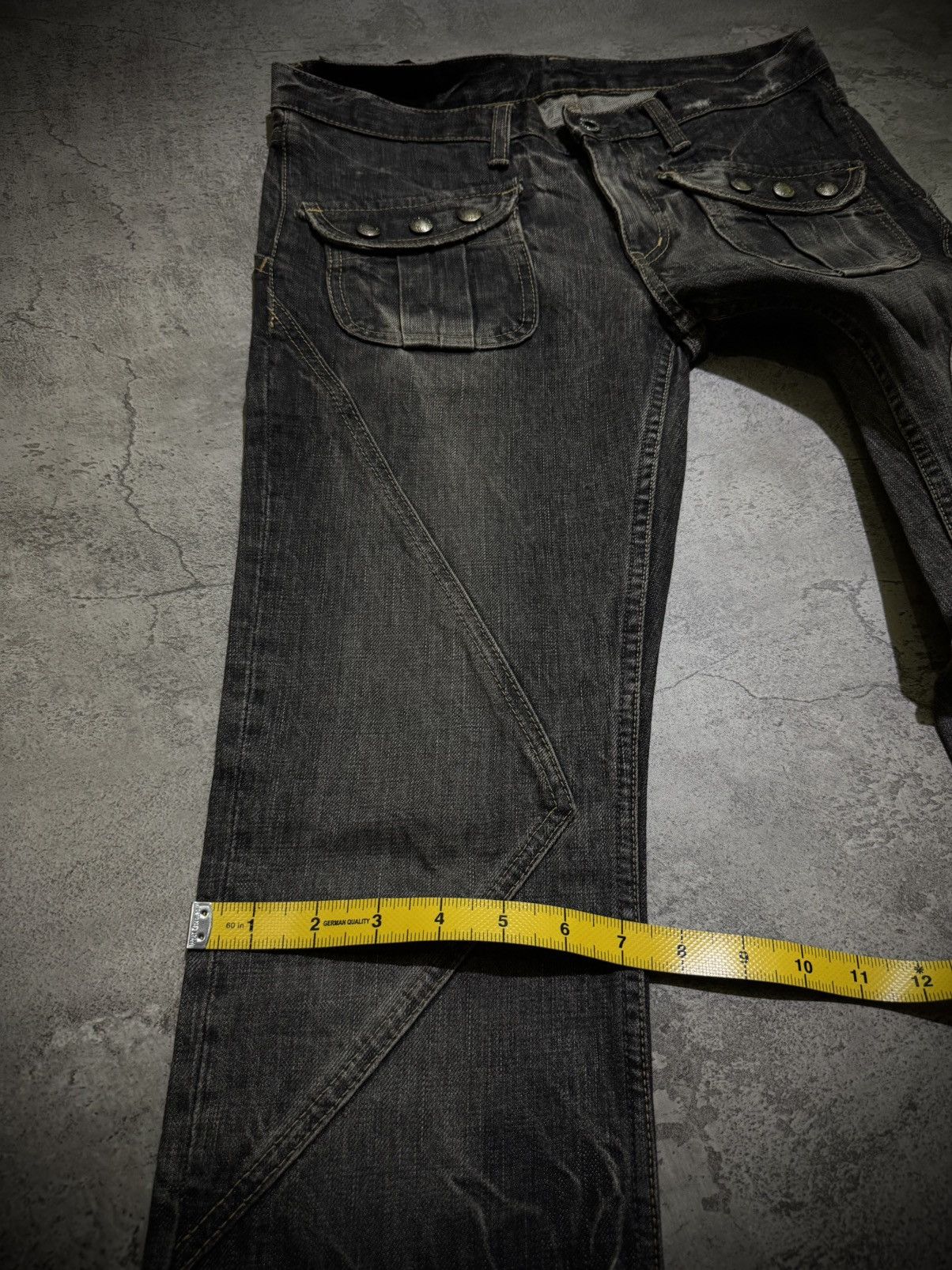 Hysteric Glamour HYSTERIC GLAMOUR FADDING JEANS Size US 32 / EU 48 - 18 Thumbnail