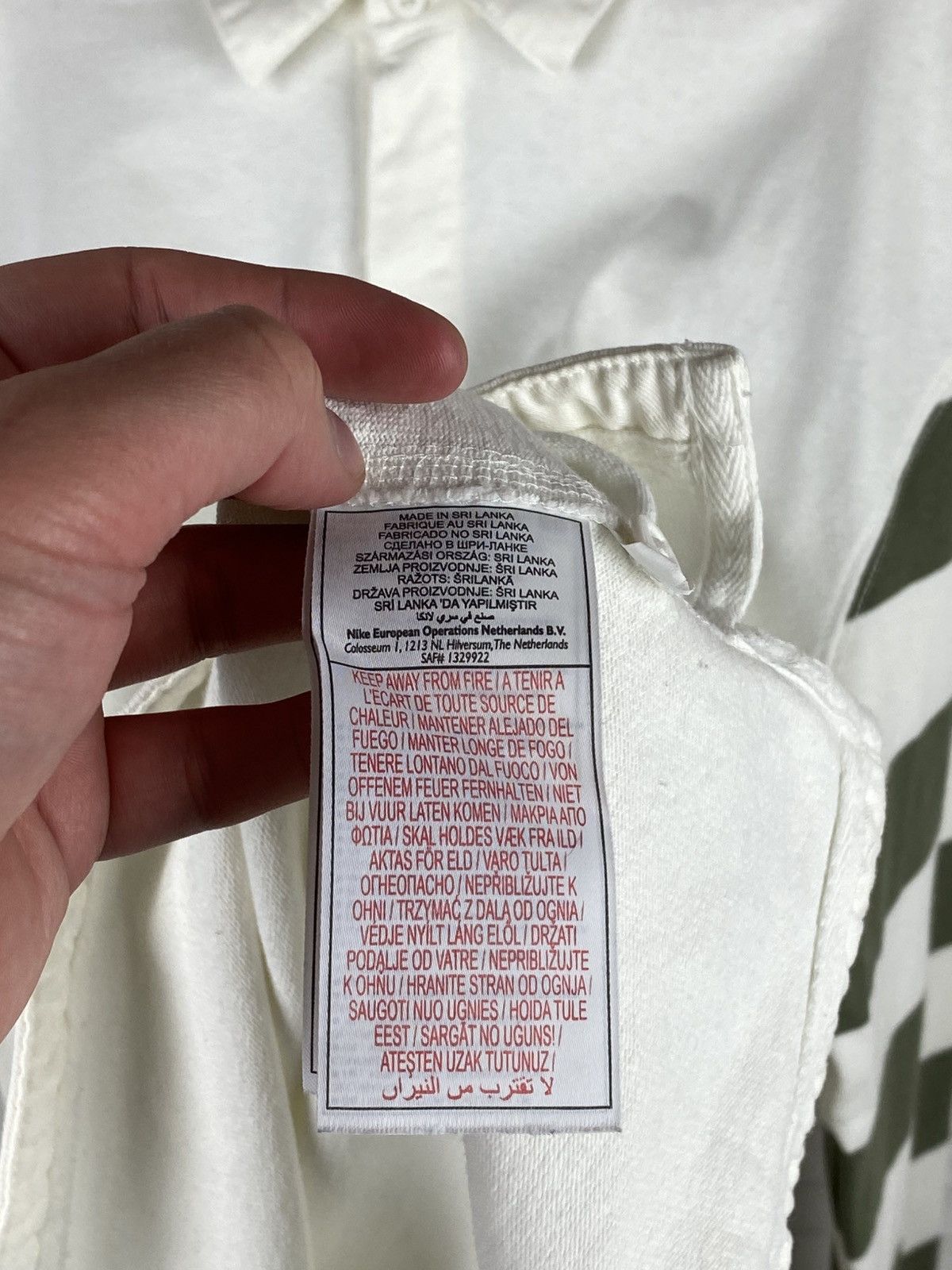 Nike Vintage Rugby Shirt Long Sleeve Nike EUGENE, OR./USA Heavy Size US L / EU 52-54 / 3 - 8 Thumbnail