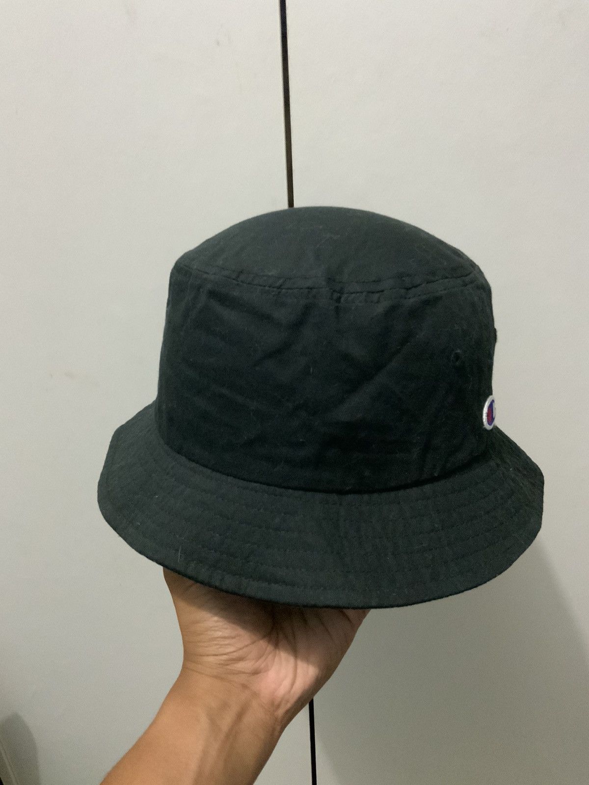Champion Champion Black Bucket Hat Size ONE SIZE - 4 Thumbnail
