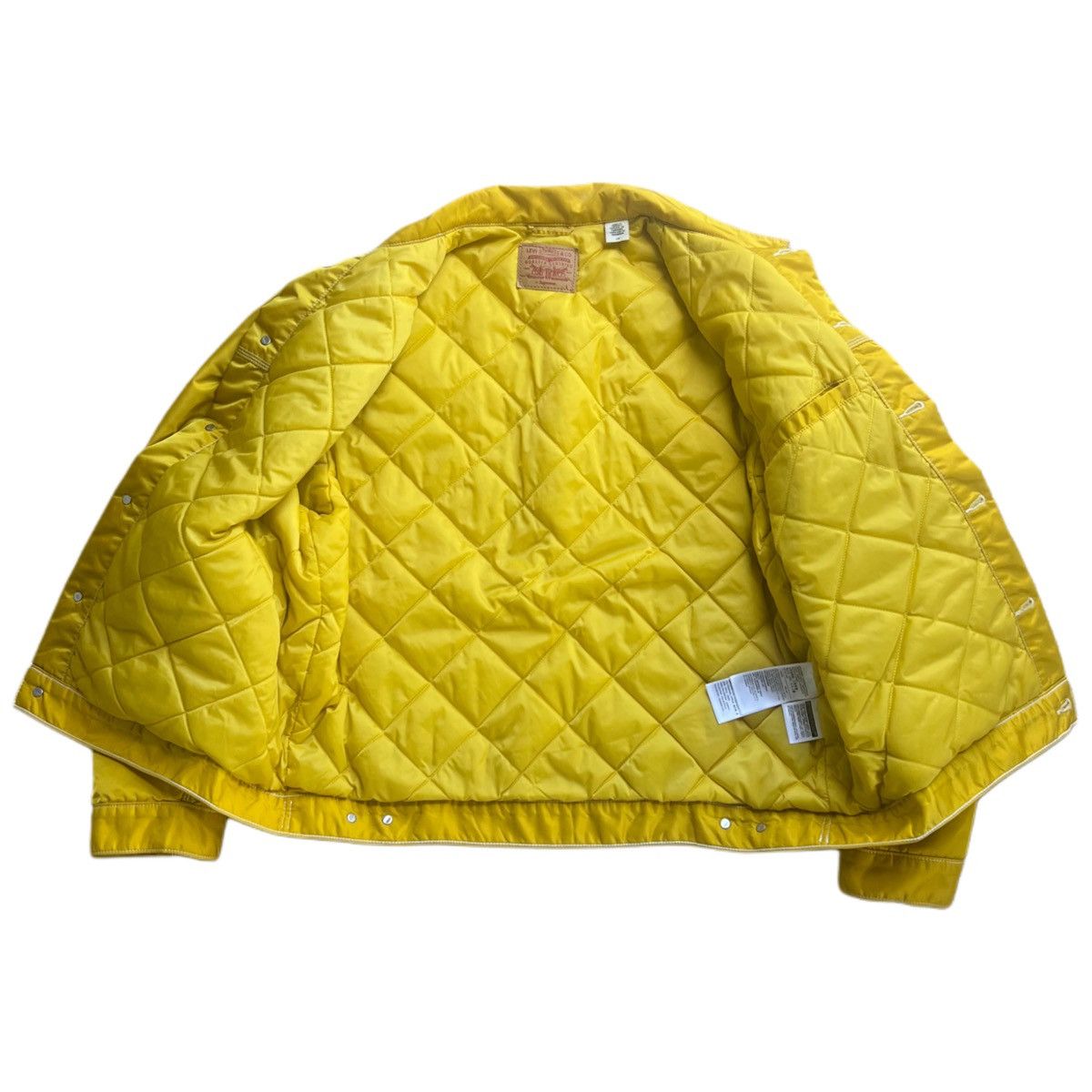 Levi's × Supreme Supreme x Levis Quilted Tucker Jacket Yellow Size US L / EU 52-54 / 3 - 3 Thumbnail