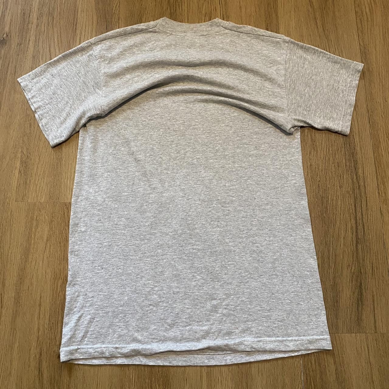 Fruit Of The Loom Grey vintage 90s Fruit of the Loom cotton t-shirt Size US S / EU 44-46 / 1 - 3 Thumbnail
