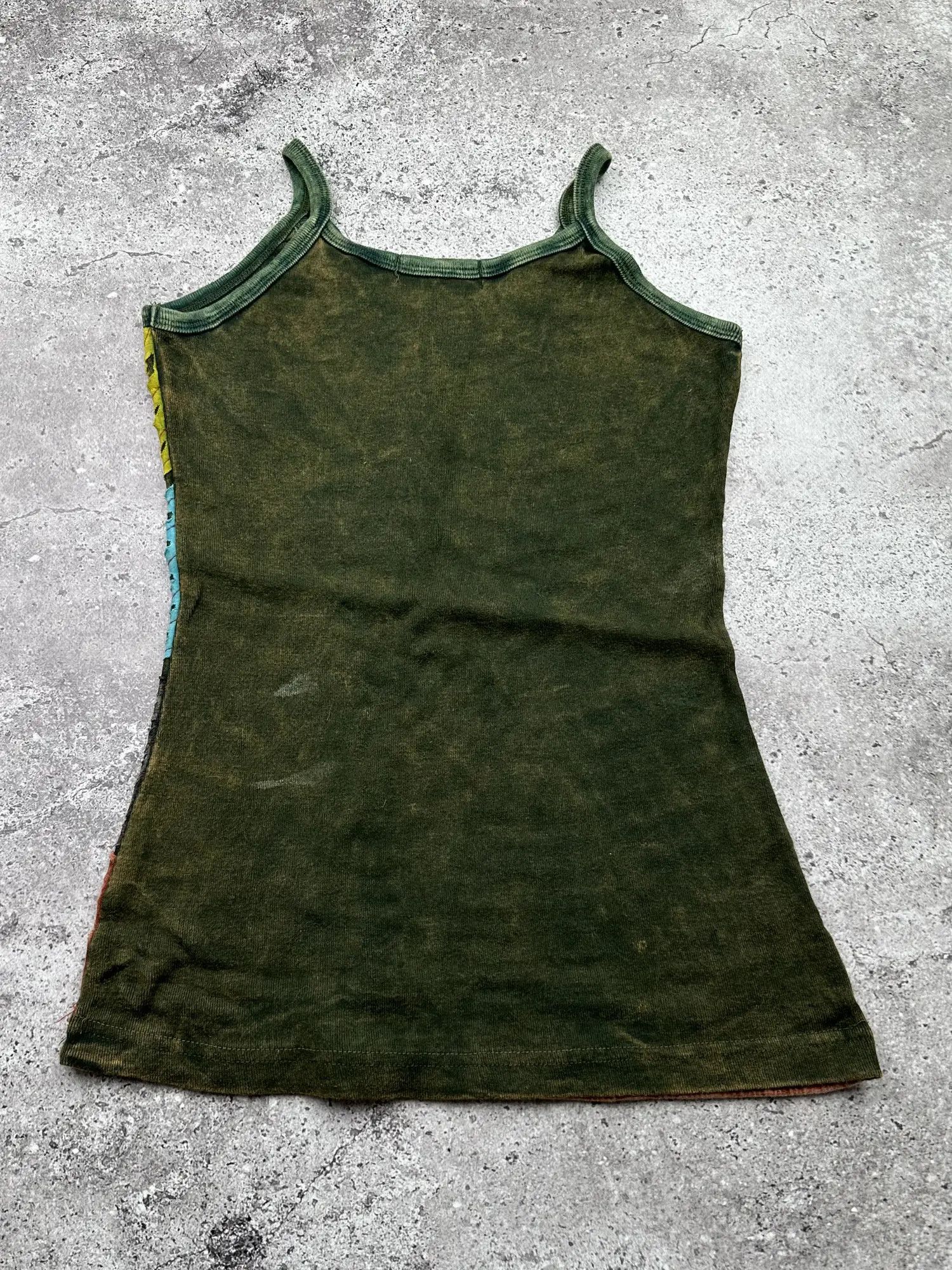 Japanese Brand Vintage Tank Top C458(V598)(E8) Size S / US 4 / IT 40 - 2 Thumbnail