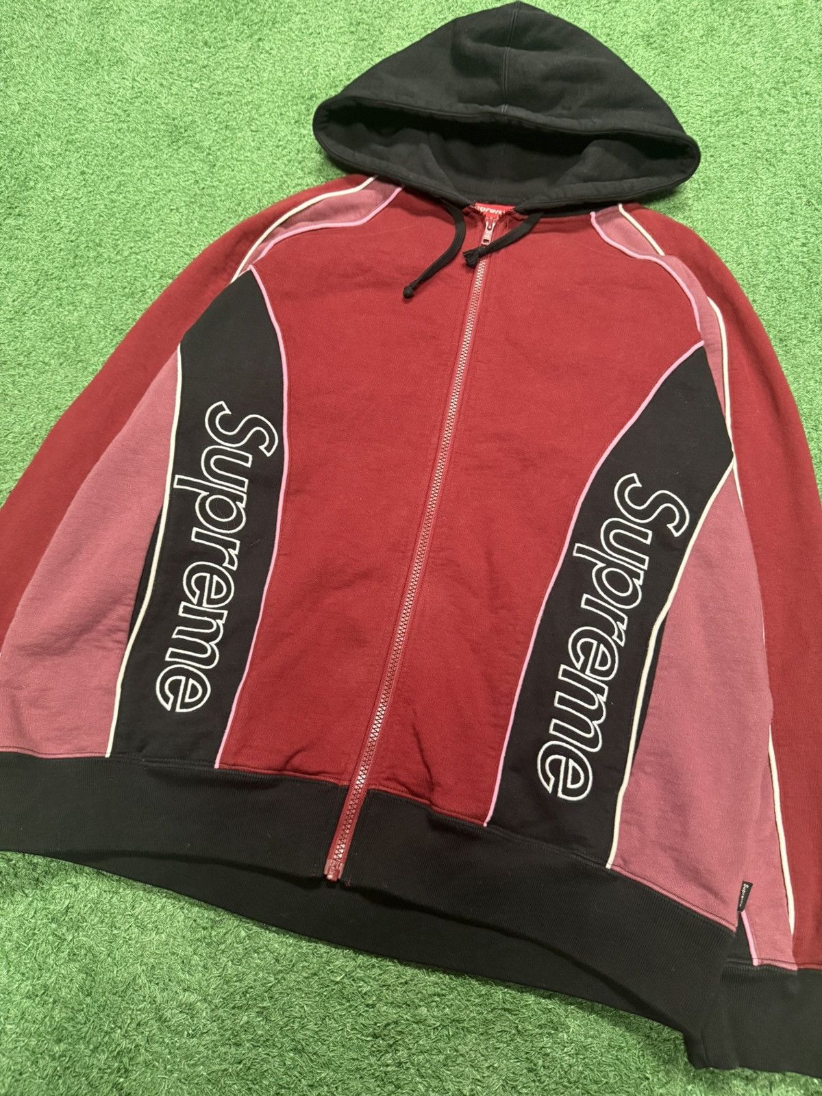 Supreme Supreme pinstripe hoodie Size US L / EU 52-54 / 3 - 2 Thumbnail