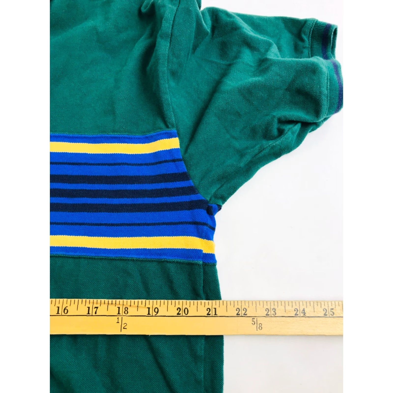 Route 66 Route 66 Polo Shirt Men Size L Green Blue Yellow Vintage Short Sleeve Polo Shirt Green Yellow Blue Route 66 Mens L Short Sleeve Shirt Size US L / EU 52-54 / 3 - 3 Thumbnail
