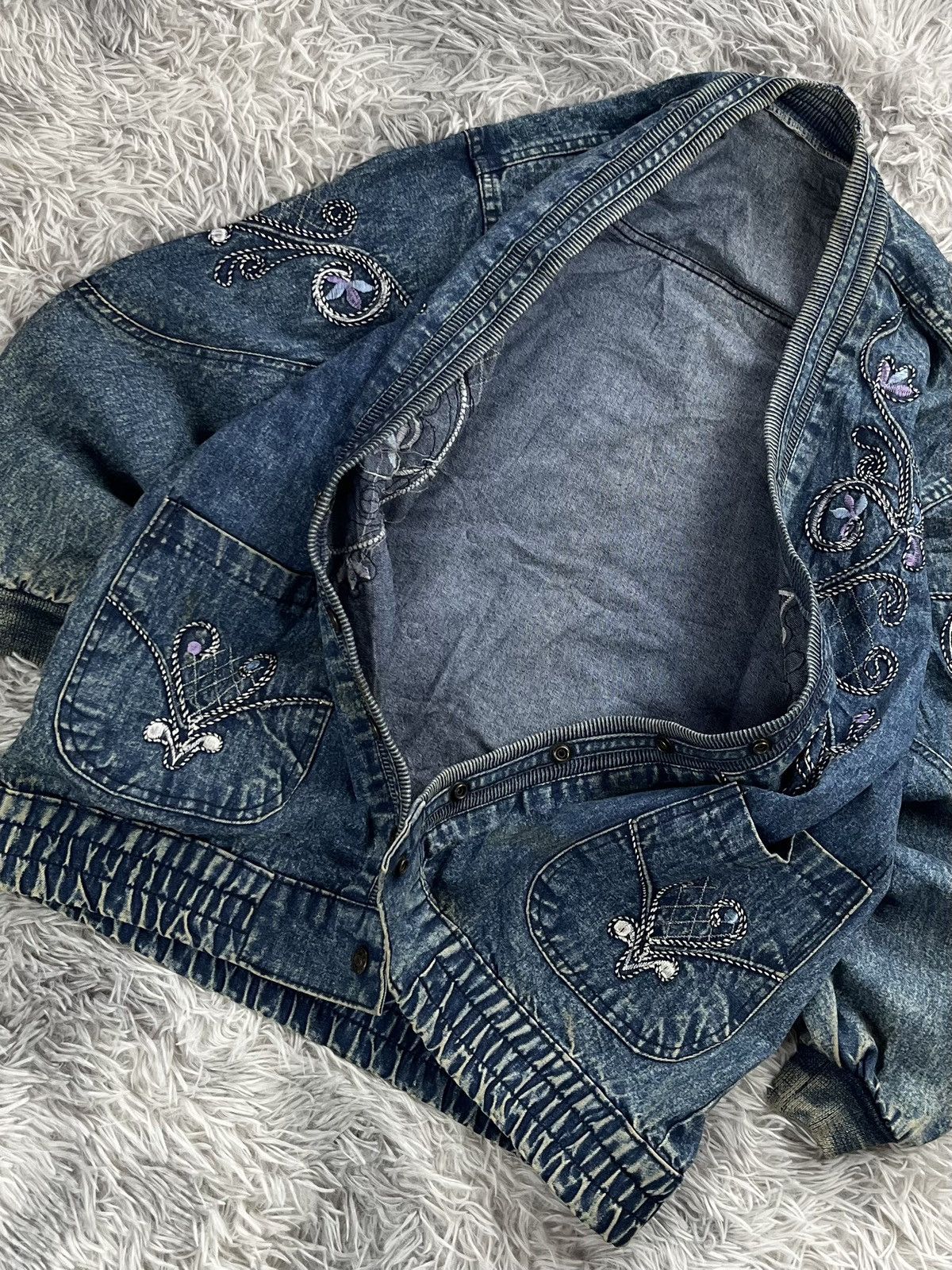 Vintage Vintage Bora Jeans jacket Size US S / EU 44-46 / 1 - 2 Thumbnail