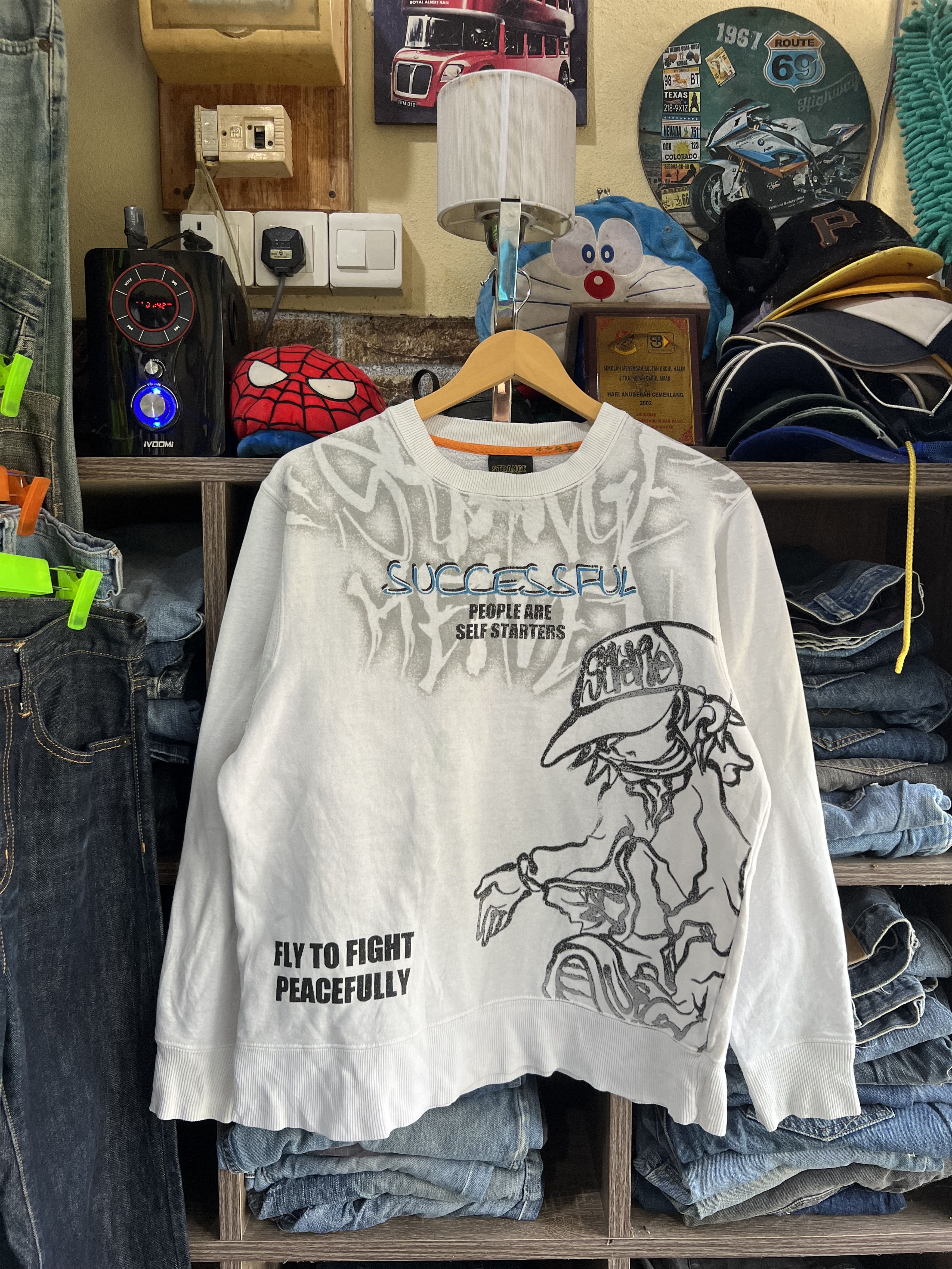 Japanese Brand 🔥Strange Heaven Succesful Crewneck Sweatshirt Size US M / EU 48-50 / 2 - 13 Thumbnail