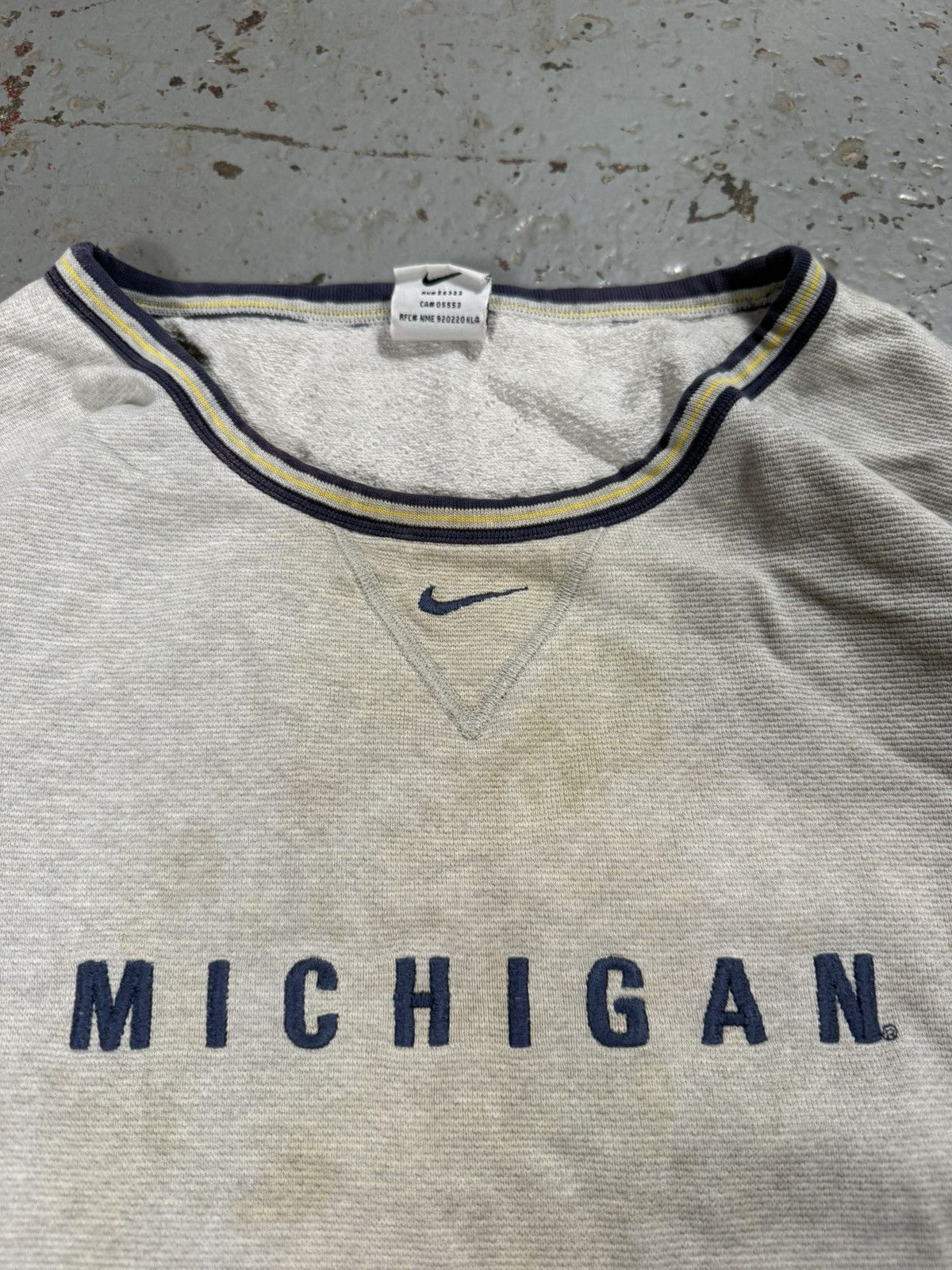 Nike Vintage Distressed Michigan State Nike Sweater Hockey Style Size US XXL / EU 58 / 5 - 5 Thumbnail