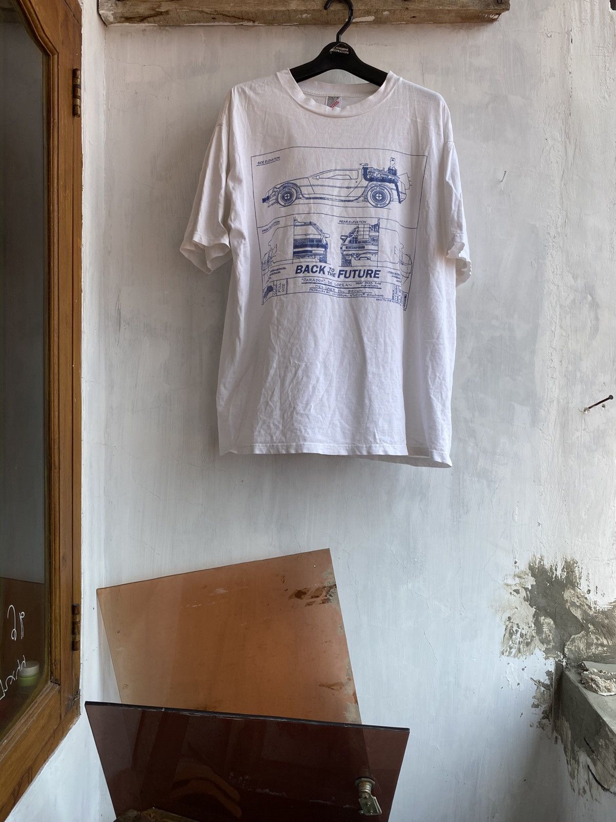 Vintage vintage back to the future tee Size US L / EU 52-54 / 3 - 1 Thumbnail
