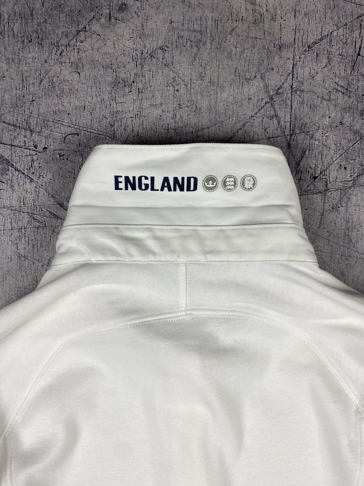 Nike × Vintage Vintage Nike Y2k Swoosh England Rugby Polo Shirt Size US S / EU 44-46 / 1 - 13 Thumbnail