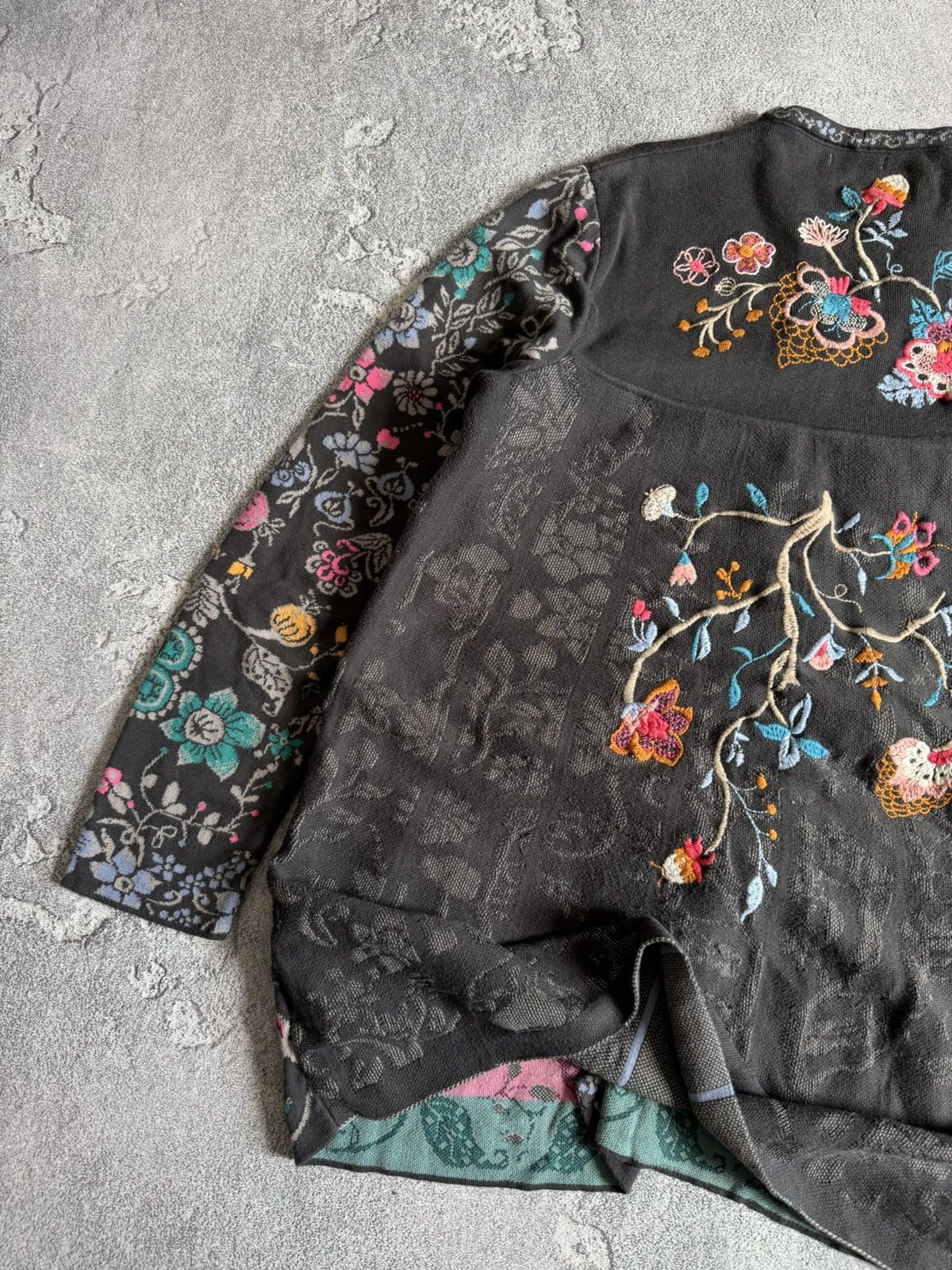 Dale Of Norway Ivko 40 all printed flowers 🌺 Cardigan sweater knit button Size S / US 4 / IT 40 - 12 Thumbnail