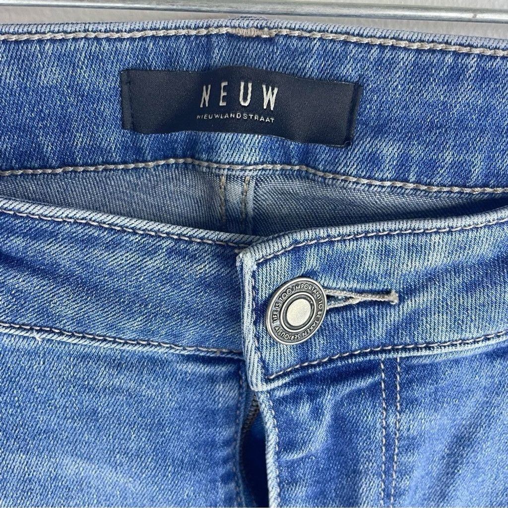 NEUW Denim NEUW Like New Men's Destroyed Skinny Jeans Pre-destroyed 32 Size US 32 / EU 48 - 4 Thumbnail