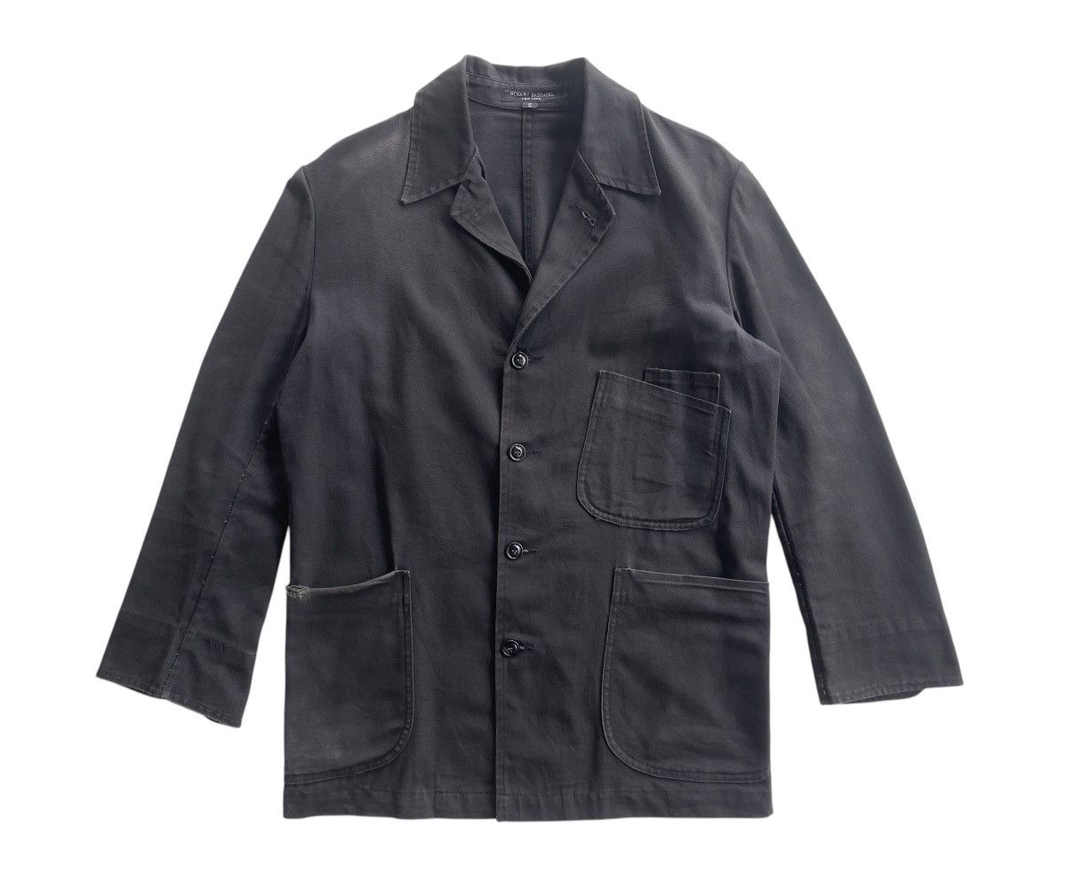Vintage Mcnairy Brothers Sunfaded Workers Chore Jacket Size US S / EU 44-46 / 1 - 2 Thumbnail
