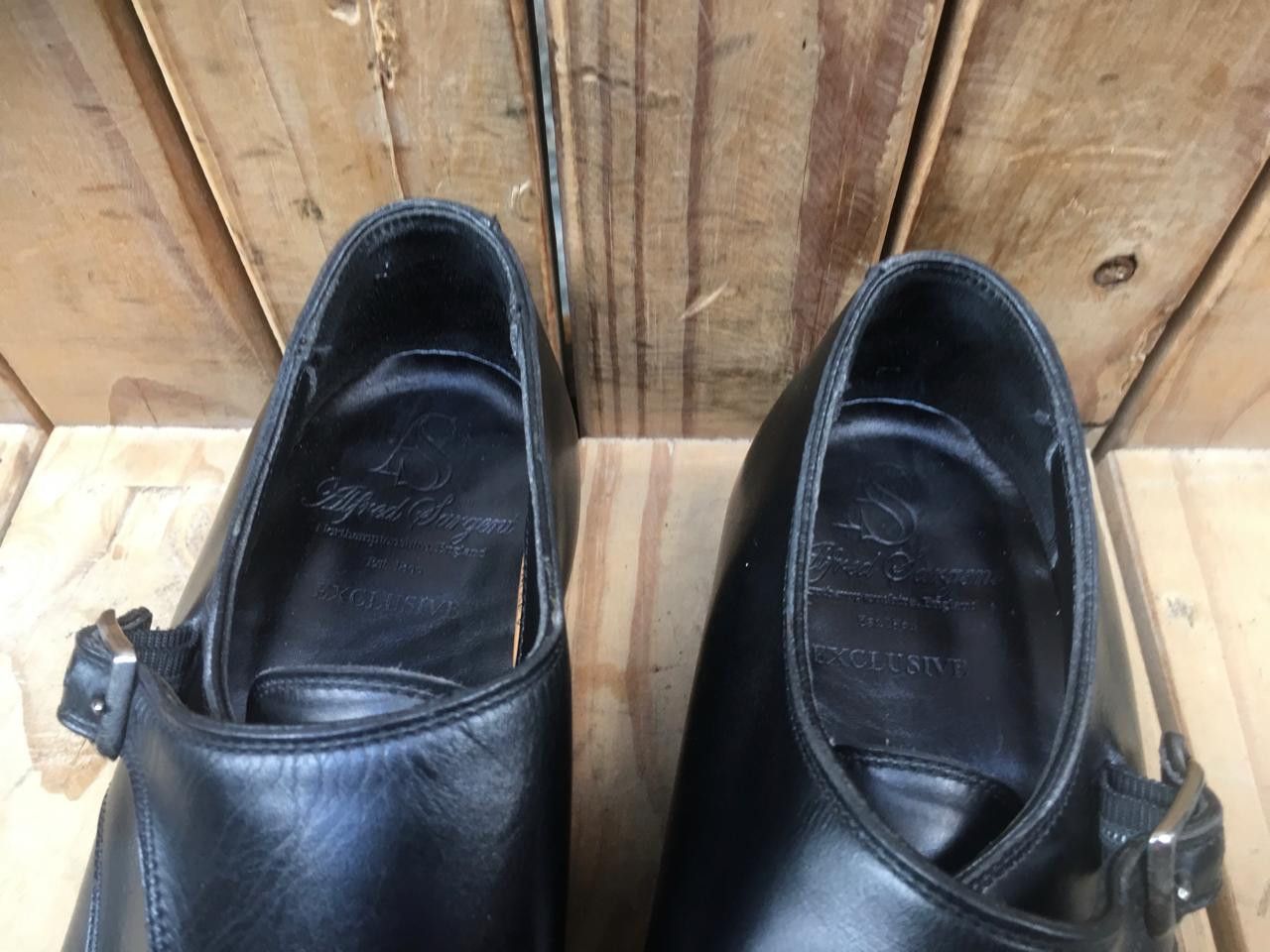 Alfred Sargent Alfred Sargent Ramsey Monk strap leather shoes USA 10 Size US 10 / EU 43 - 6 Thumbnail