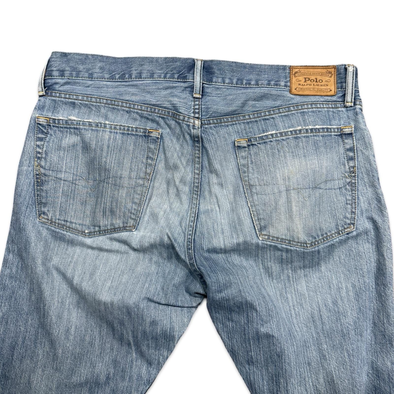 Polo Ralph Lauren Polo Ralph Lauren Men's Light Wash Denim Jeans Size US 36 / EU 52 - 2 Thumbnail