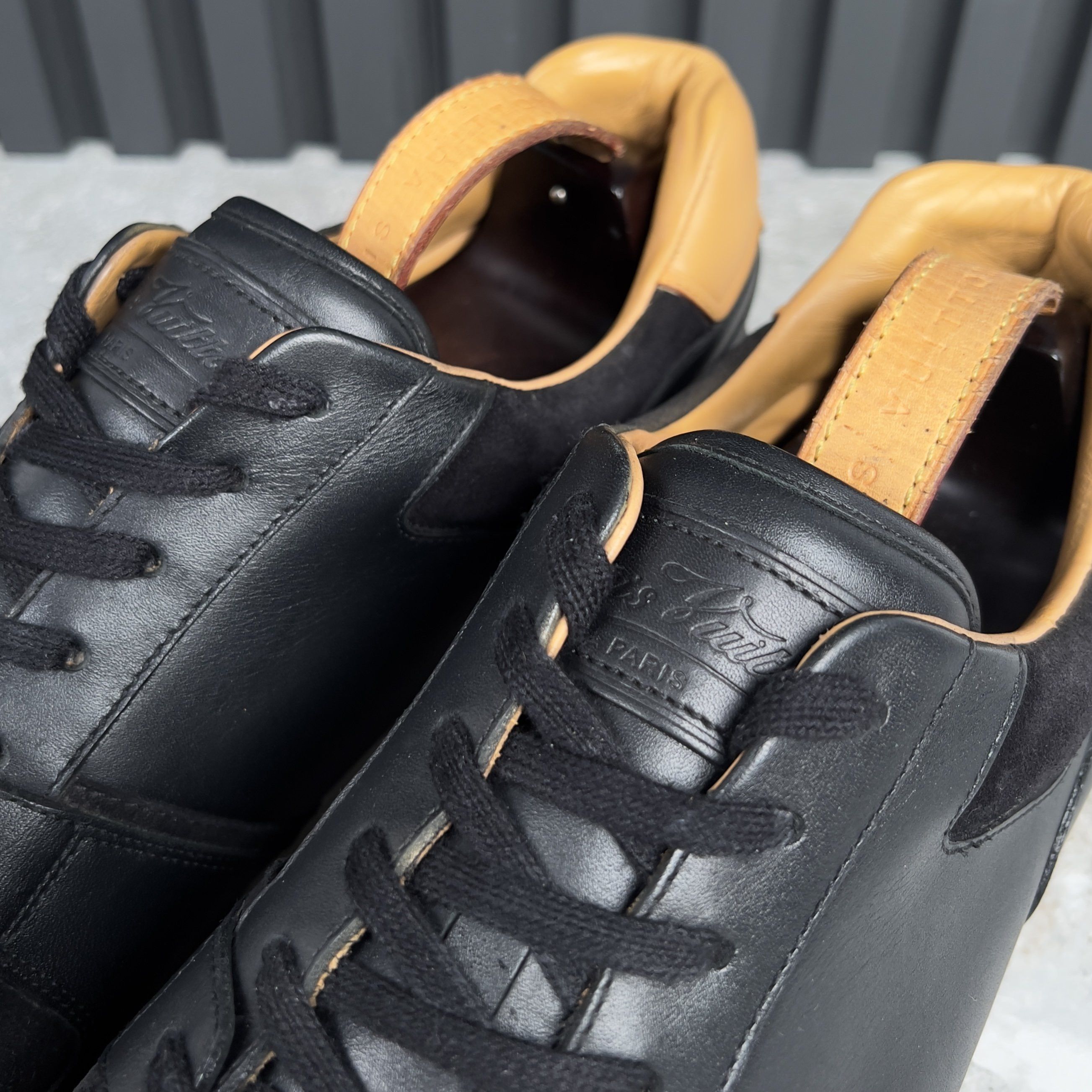 Louis Vuitton Abbesses black leather sneakers Size US 12.5 / EU 45-46 - 6 Thumbnail