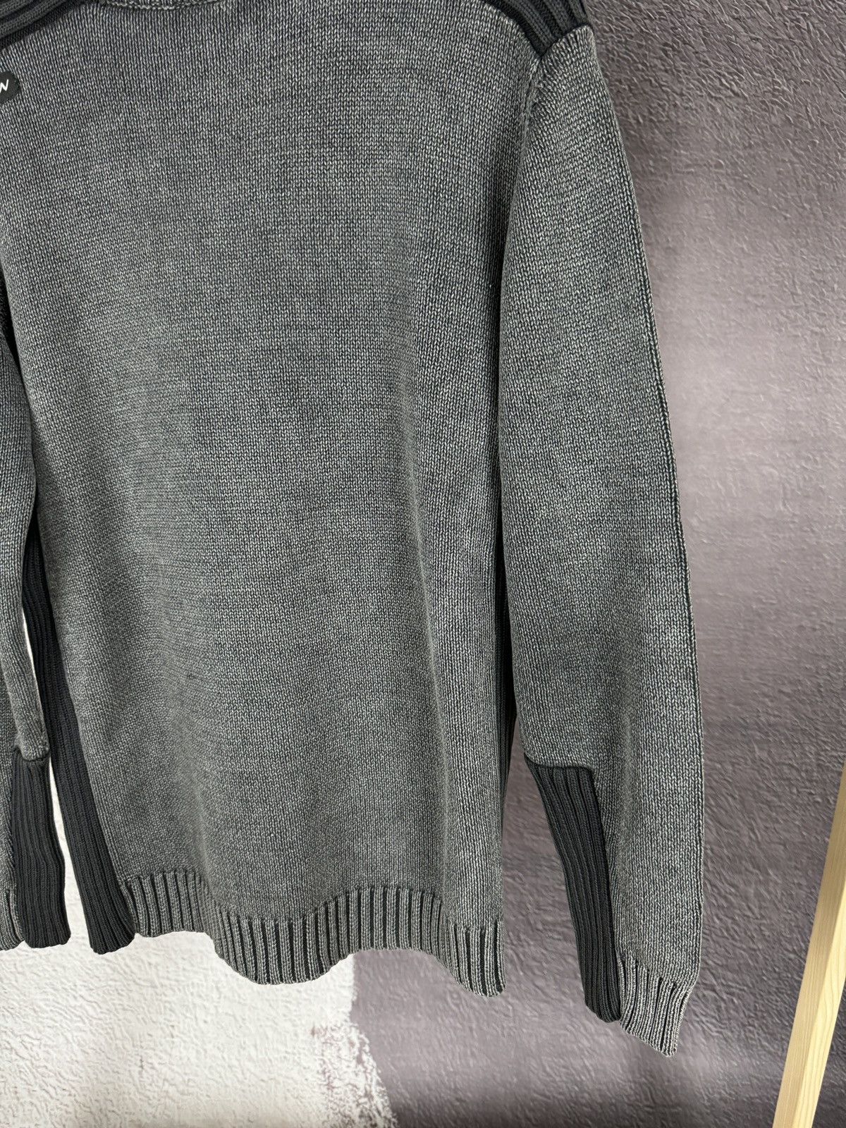 Oxbow Oxbow vintage slim fit grey sweater big logo Size US XL / EU 56 / 4 - 15 Thumbnail