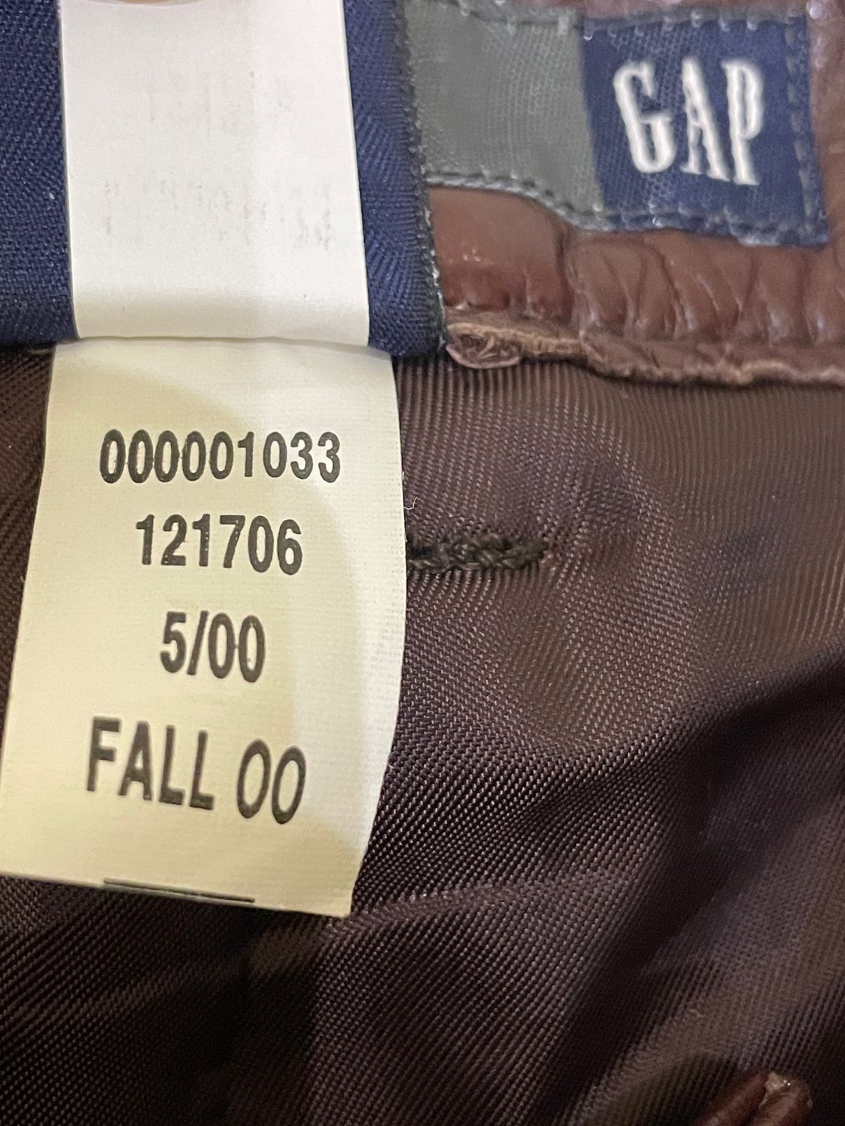 Gap GAP Leather Pants Boot Cut Size 4 Size 26" / US 2 / IT 38 - 5 Thumbnail