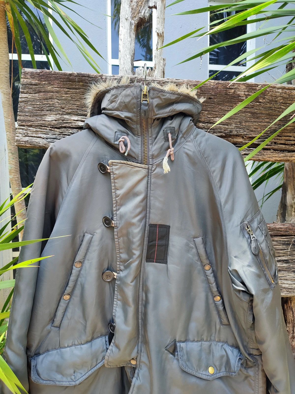 Avirex × Vintage Vintage AVIREX M-51 Fishtail Parka – Faux Fur Collar Size US M / EU 48-50 / 2 - 3 Thumbnail