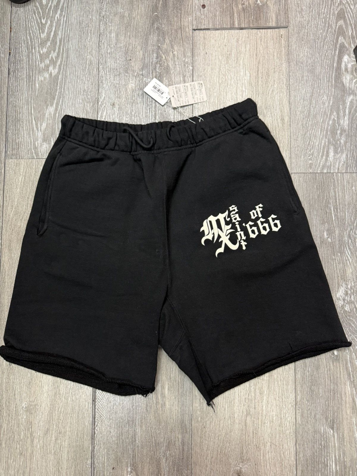 Saint Michael Saint Michael Logo Print Sweatshort Size US 30 / EU 46 - 1 Thumbnail