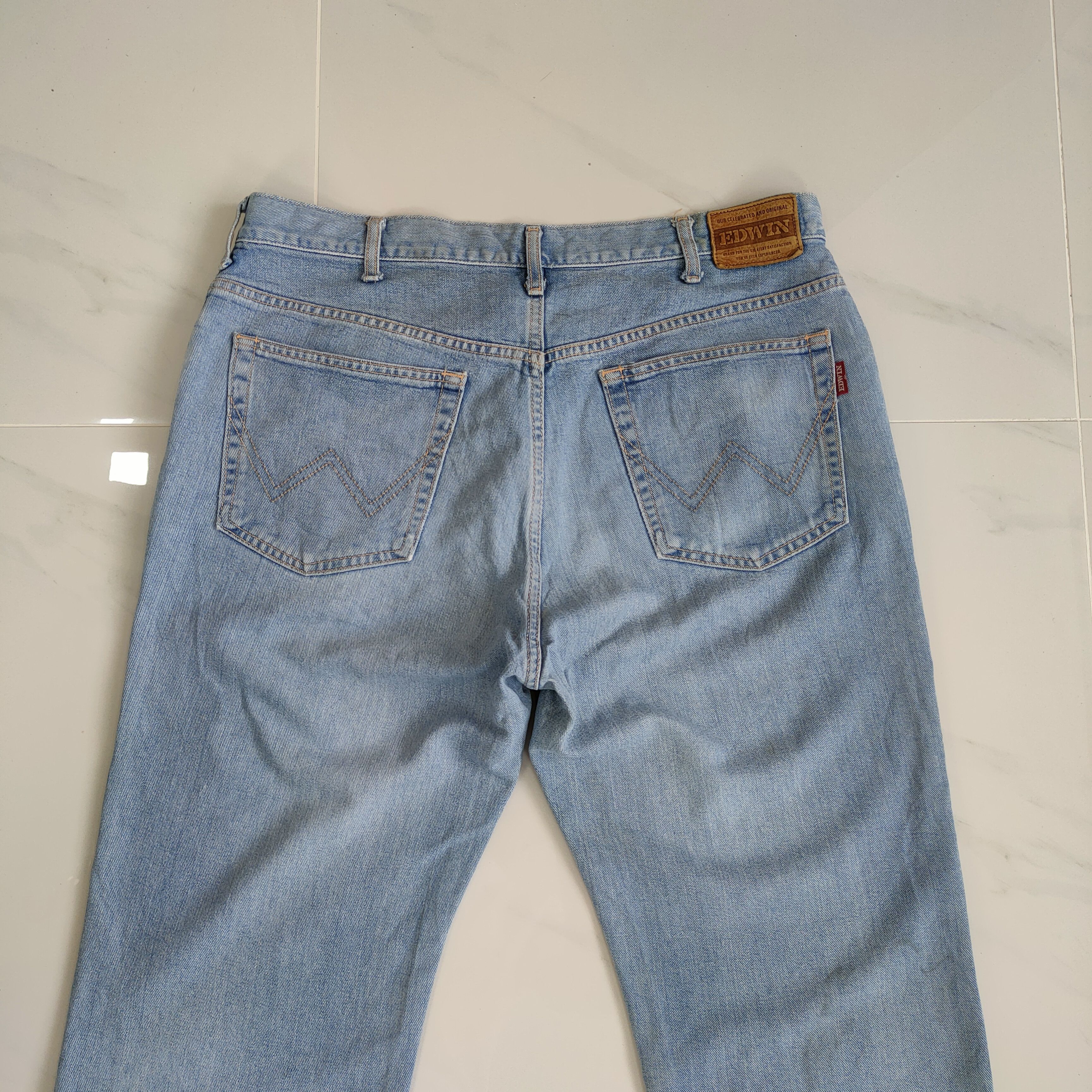 Edwin × Jean × Vintage VINTAGE EDWIN SOFT JEAN DENIM PANTS Size US 38 / EU 54 - 9 Thumbnail