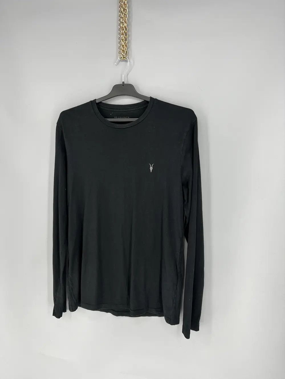 Allsaints Vintage Basic Allsaints Mini Logo Basic Tee Old Money Size US M / EU 48-50 / 2 - 3 Thumbnail
