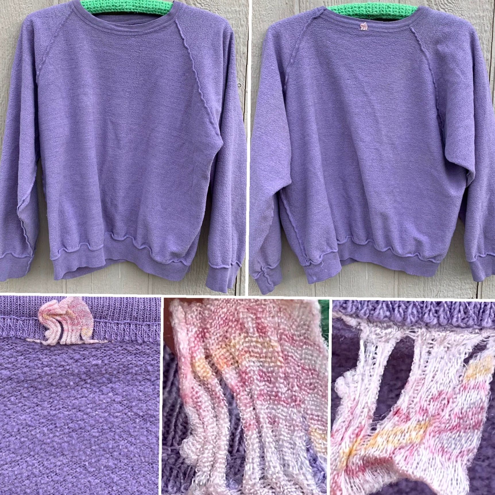 Vintage VINTAGE Malibu East Isle of Palms raglan sweatshirt volleyball surfboard sweater Size US M / EU 48-50 / 2 - 5 Thumbnail