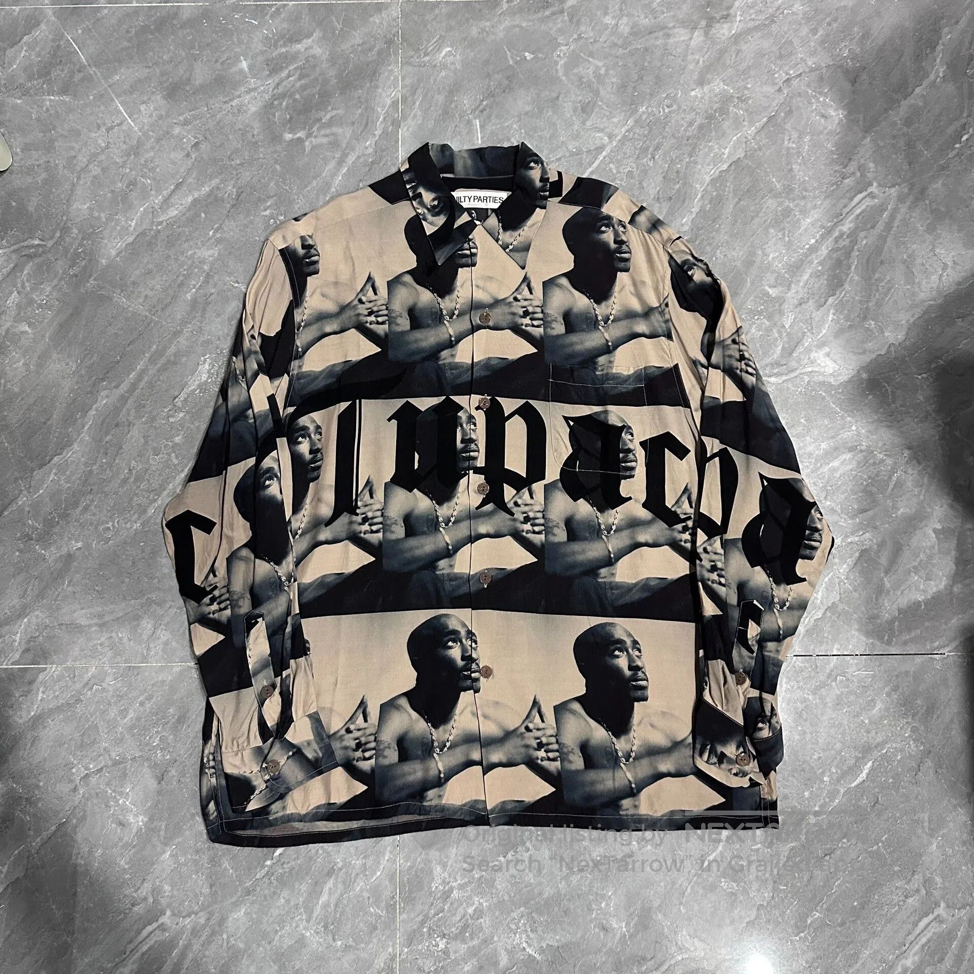 Wacko Maria Wacko Maria 2PAC Guilty Party Shirt. Size US XL / EU 56 / 4 - 1 Thumbnail
