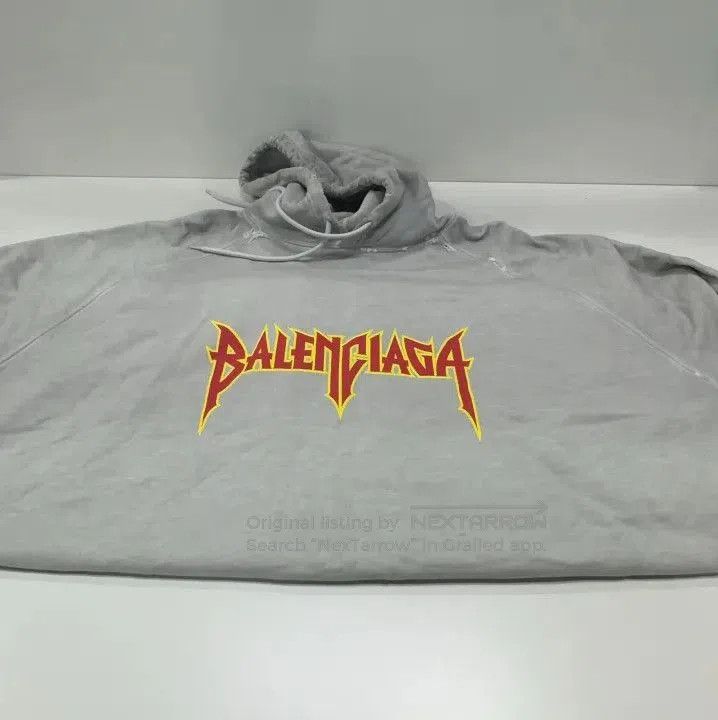Balenciaga Balenciaga Logo Print Hoodie for Men. Size US M / EU 48-50 / 2 - 1 Thumbnail