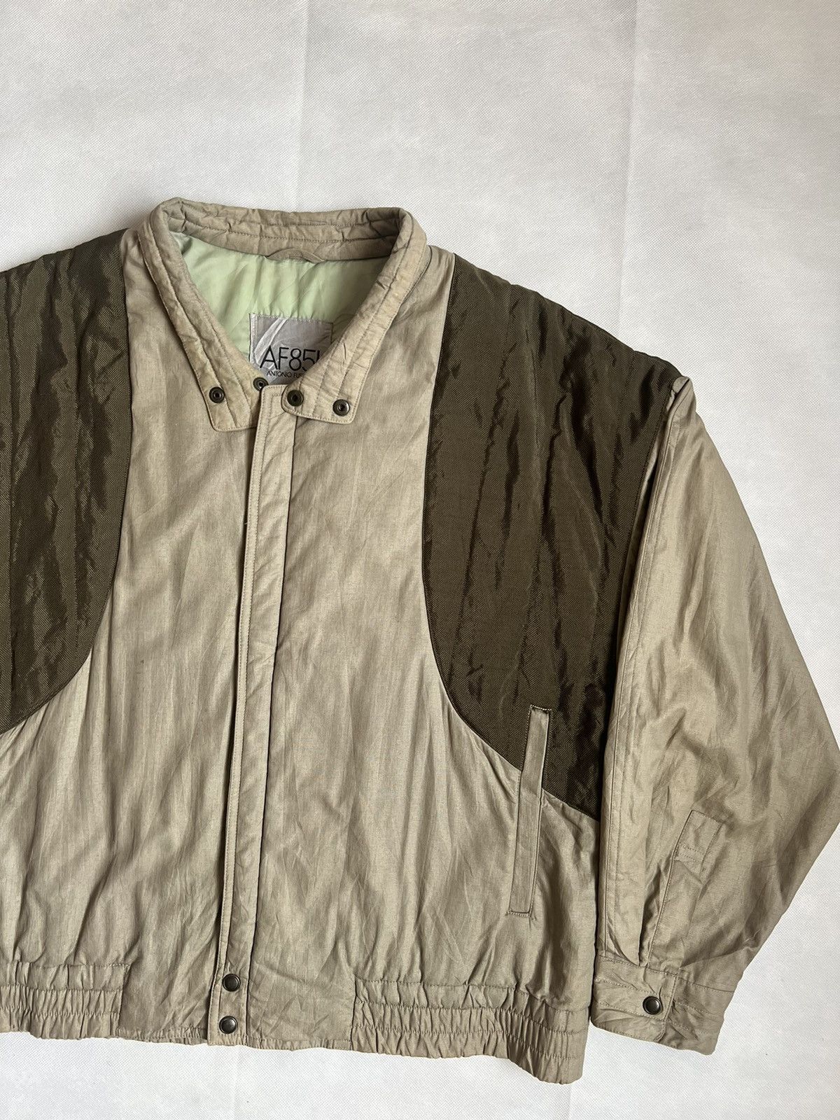 Japanese Brand AF85I Antonio Fusco Japanese Bomber Jacket Size US M / EU 48-50 / 2 - 6 Thumbnail