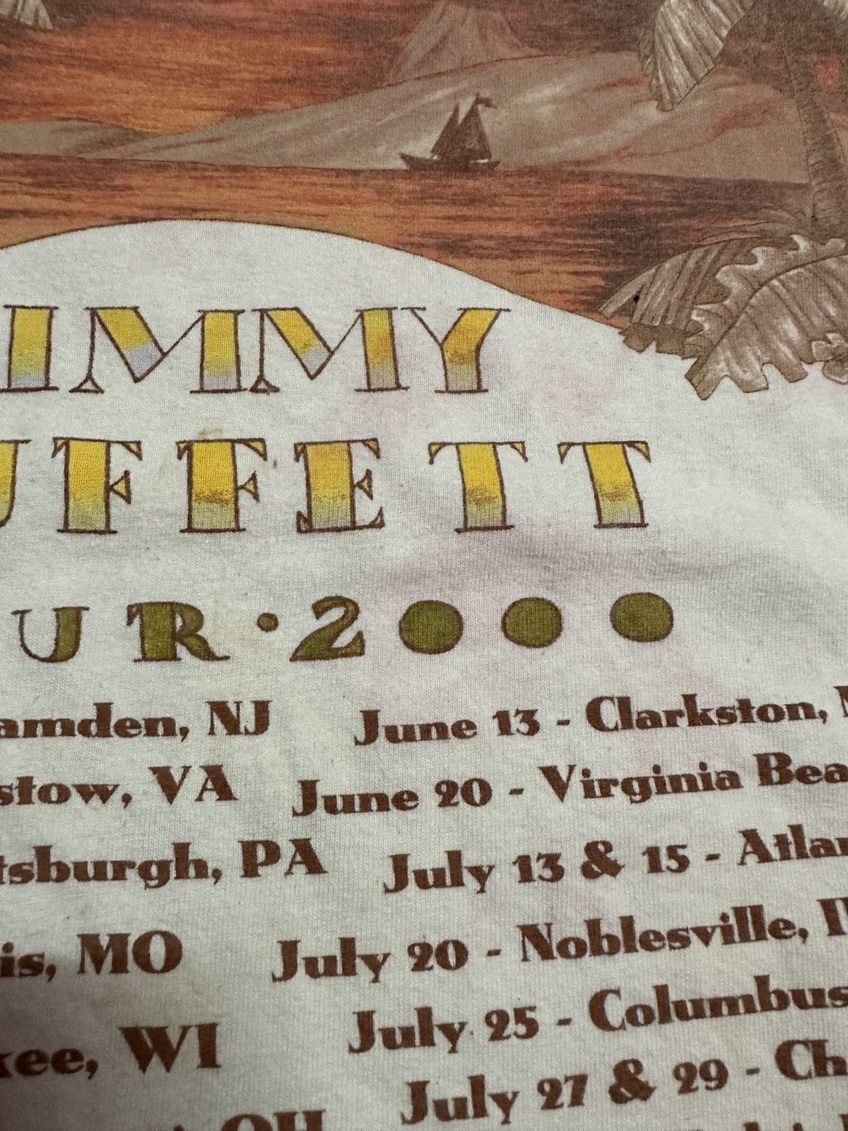 Band Tees × Vintage Vintage y2k Jimmy Buffet Very Rare Size US L / EU 52-54 / 3 - 14 Thumbnail