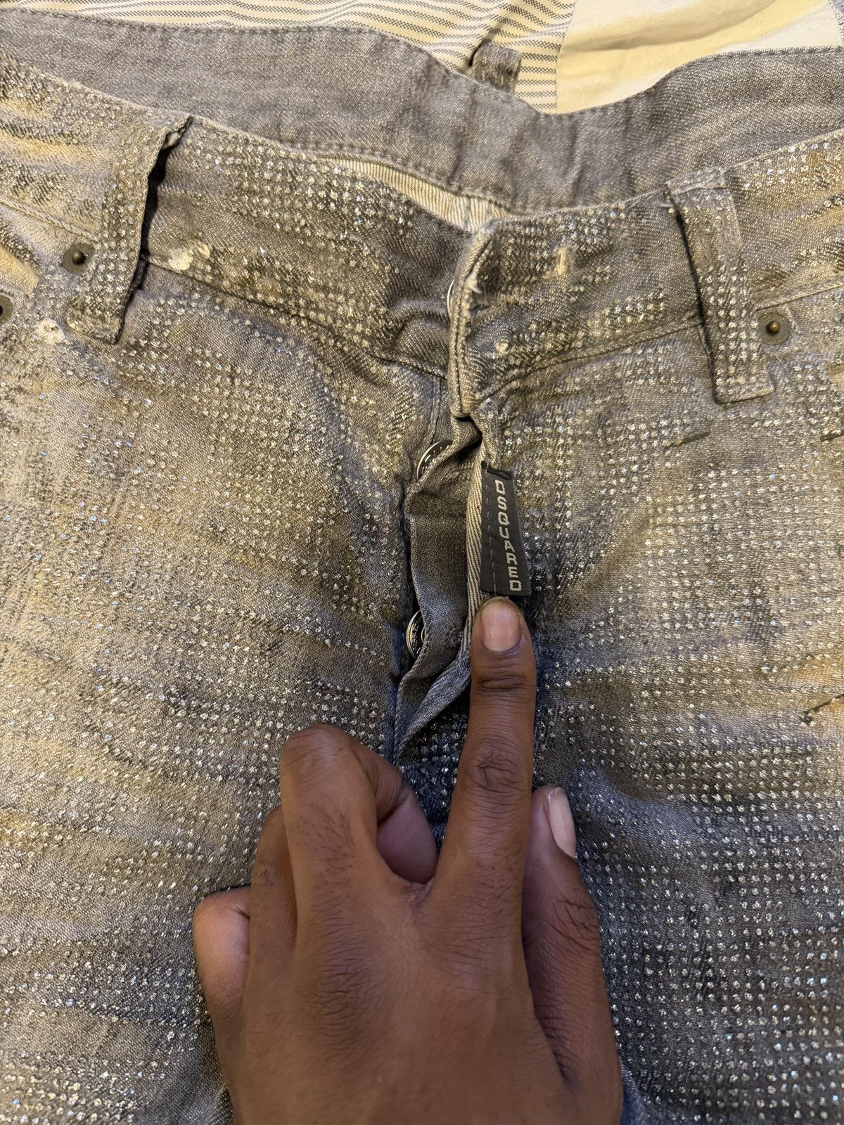 Dsquared2 Dsqaured Glitter Jeans 2010 Size US 32 / EU 48 - 16 Thumbnail