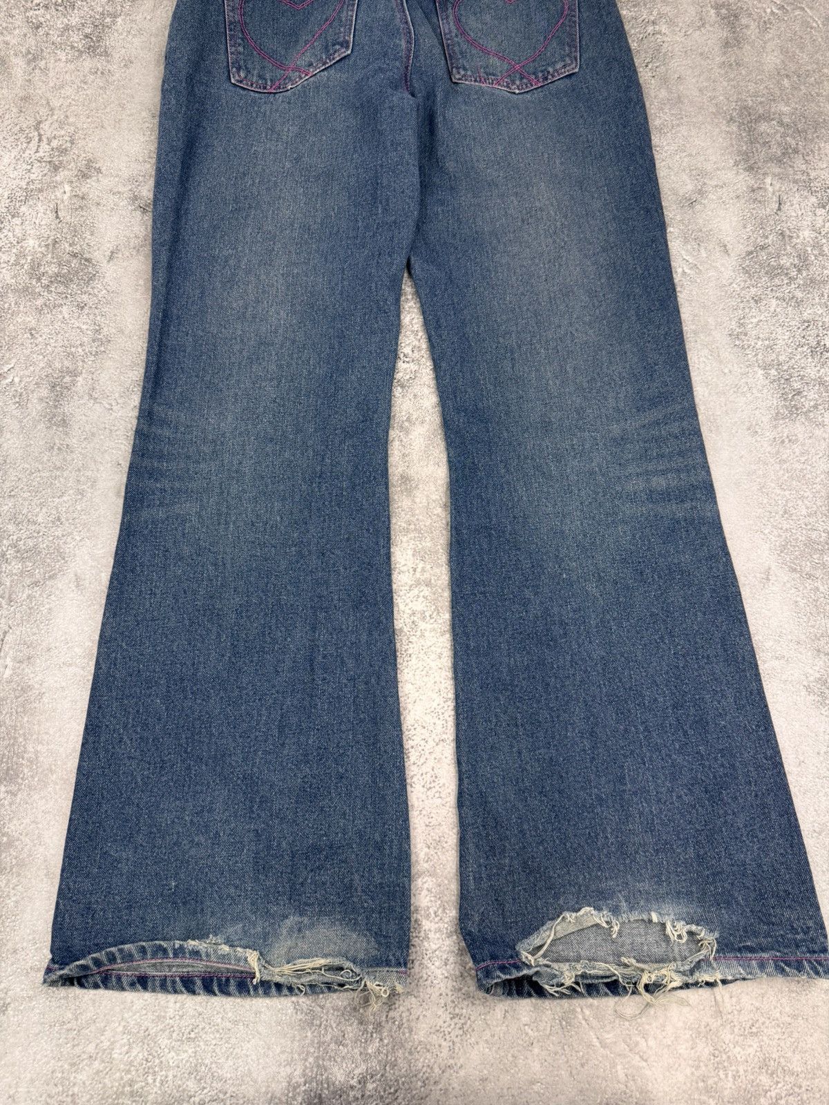 Jaded London Jaded London Women Flared Jeans Blue Size 28 Size 28" / US 6 / IT 42 - 10 Thumbnail