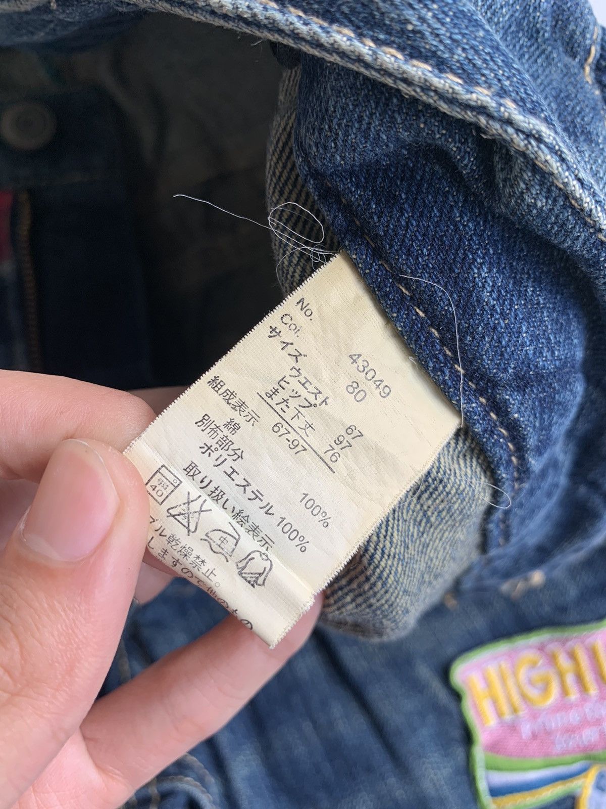 Tornado Mart DOUBLE WAIST💥 JAPANESE PUNK STYLE DENIM Size US 32 / EU 48 - 15 Thumbnail