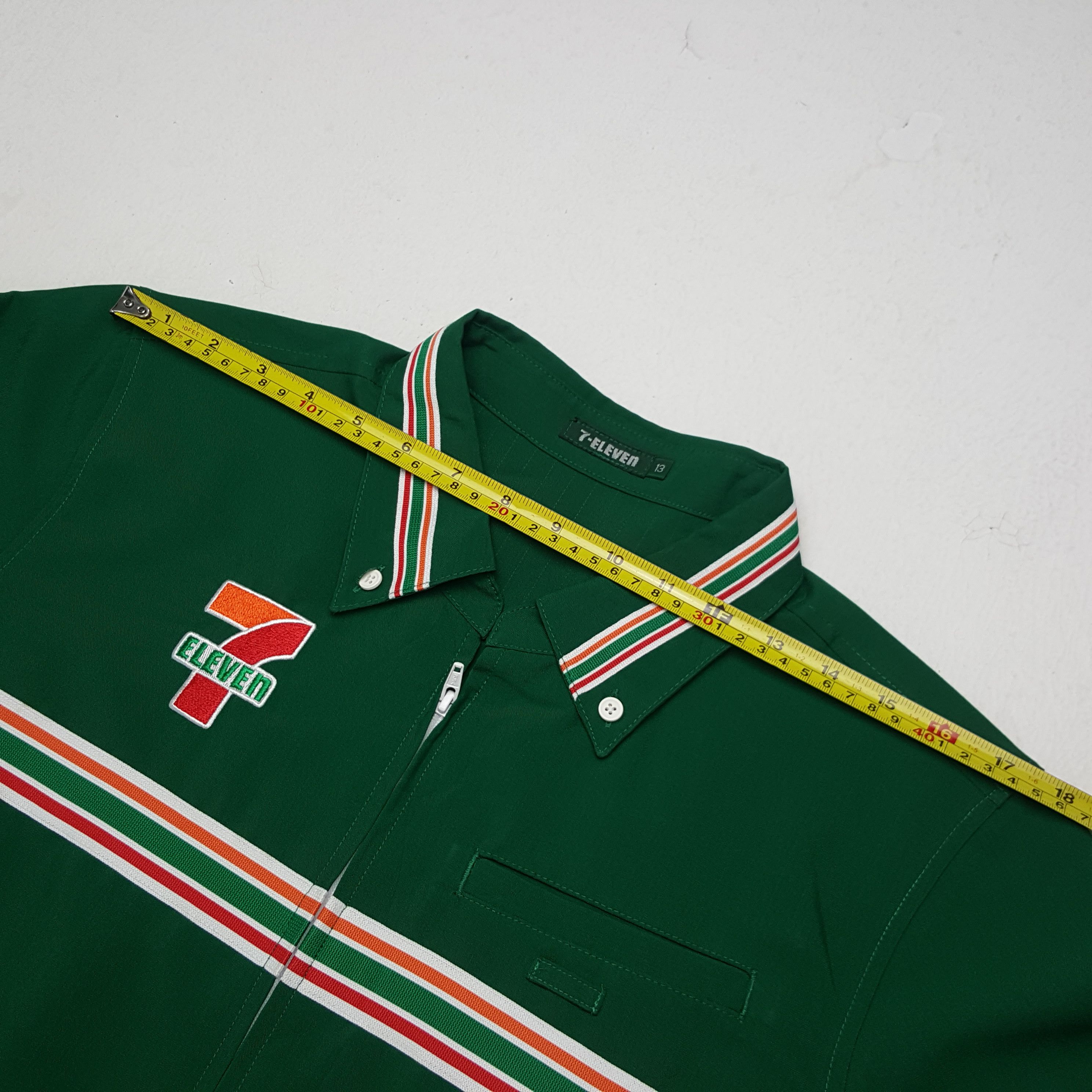 Japanese Brand × Vintage Vintage 7 Eleven Embroidery Logo Worker Uniform Jacket Size US S / EU 44-46 / 1 - 6 Thumbnail