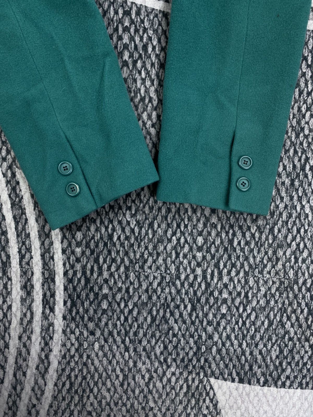Christian Dior Monsieur Vtg Christian Dior Sports Double Button Green Blazer Size M / US 6-8 / IT 42-44 - 9 Thumbnail