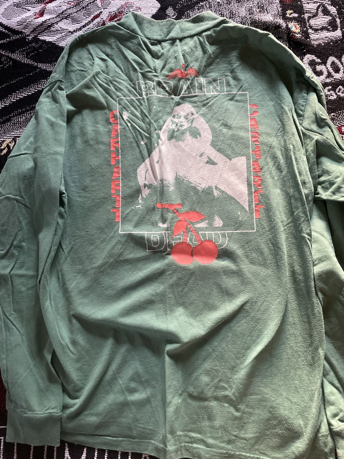Brain Dead × Carhartt Wip Longsleeve Size US S / EU 44-46 / 1 - 2 Thumbnail