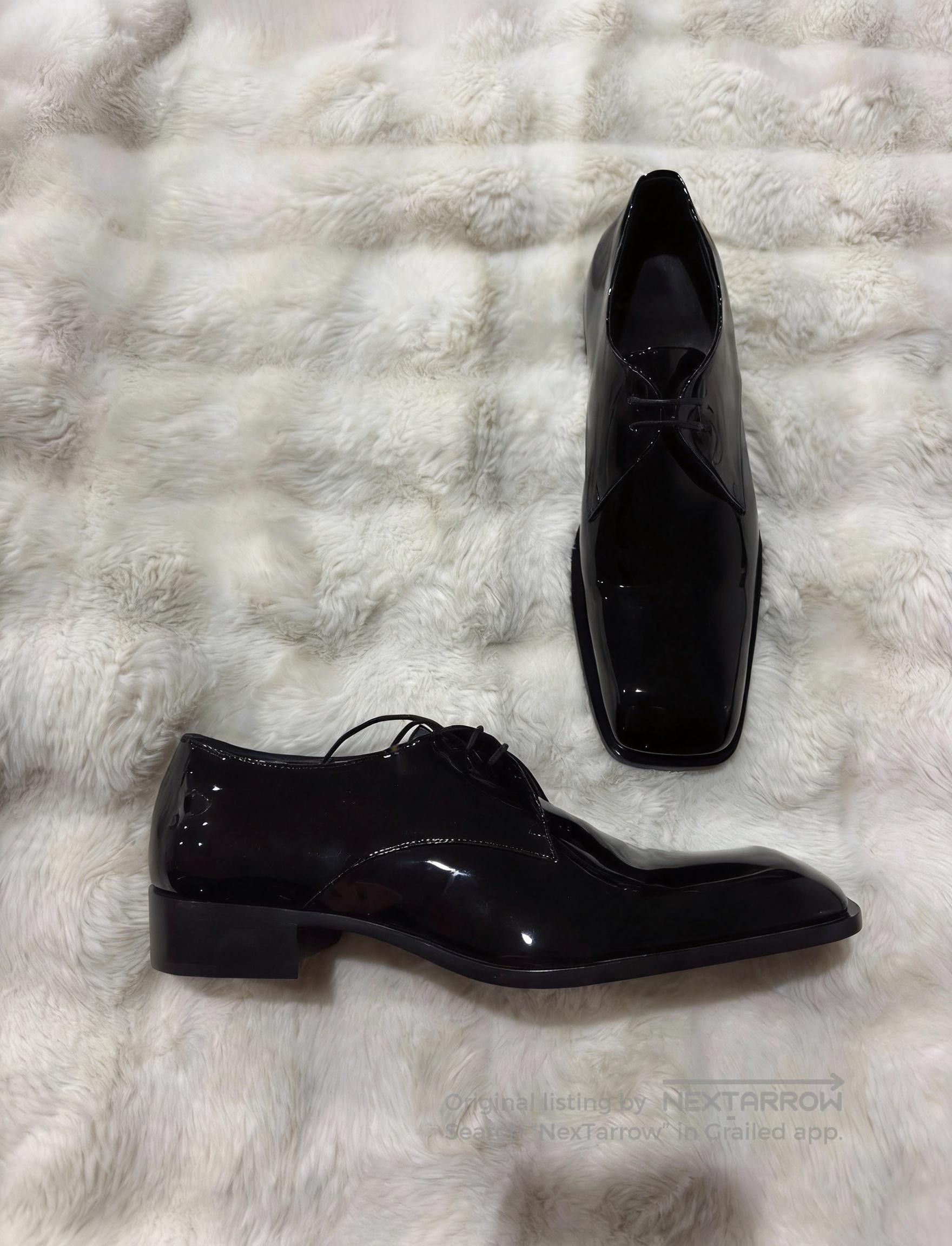 Saint Laurent patent leather shoes エディ期 Hedi Slimane × Saint Laurent Paris FW14 SLP Patent Leather Creeper
